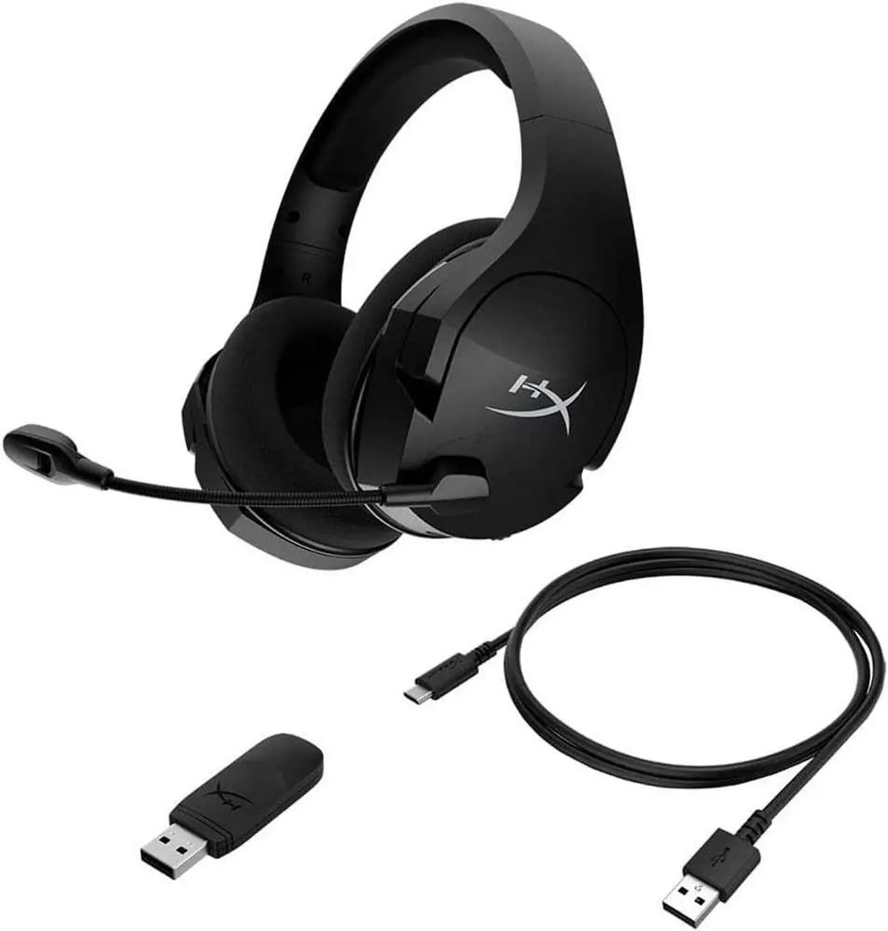 Alt view image 4 of 6 - HyperX Cloud Stinger Core  Wireless Lightweight Gaming Headset, DTS Headphone:X spatial audio, Noise Cancelling Microphone, For PC, Black