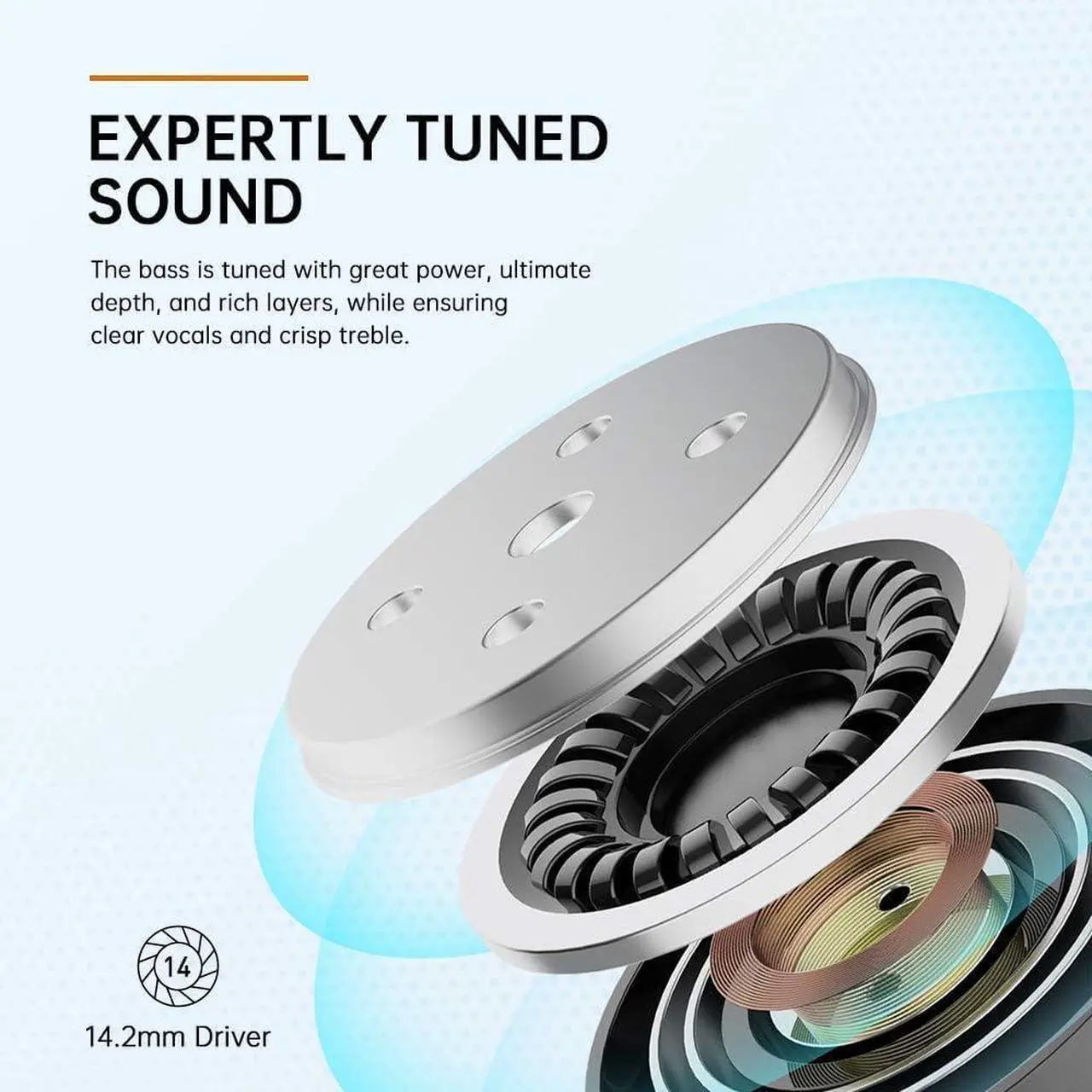 Alt view image 2 of 6 - Active noise cancellation, Bluetooth headphone wireless,40 hour of playback time,rich deep bass, comfortable memory foam ear muffs,travel,home officeB