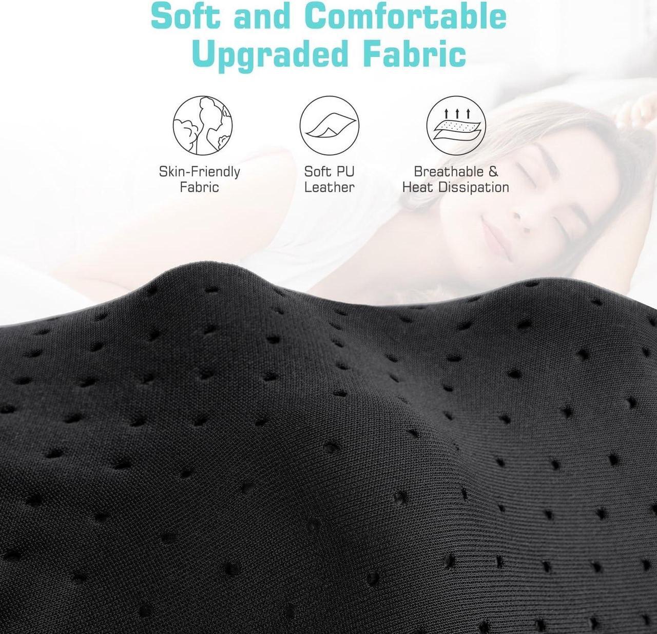 Alt view image 4 of 6 - Neck Massager with Heat, Shiatsu Back Neck and Shoulder Massager, Deep Tissue 4D Kneading Massage Relax Muscle Pain Relief, Use at Home, Office, Car- Best Gifts for Women Men Mom Dad