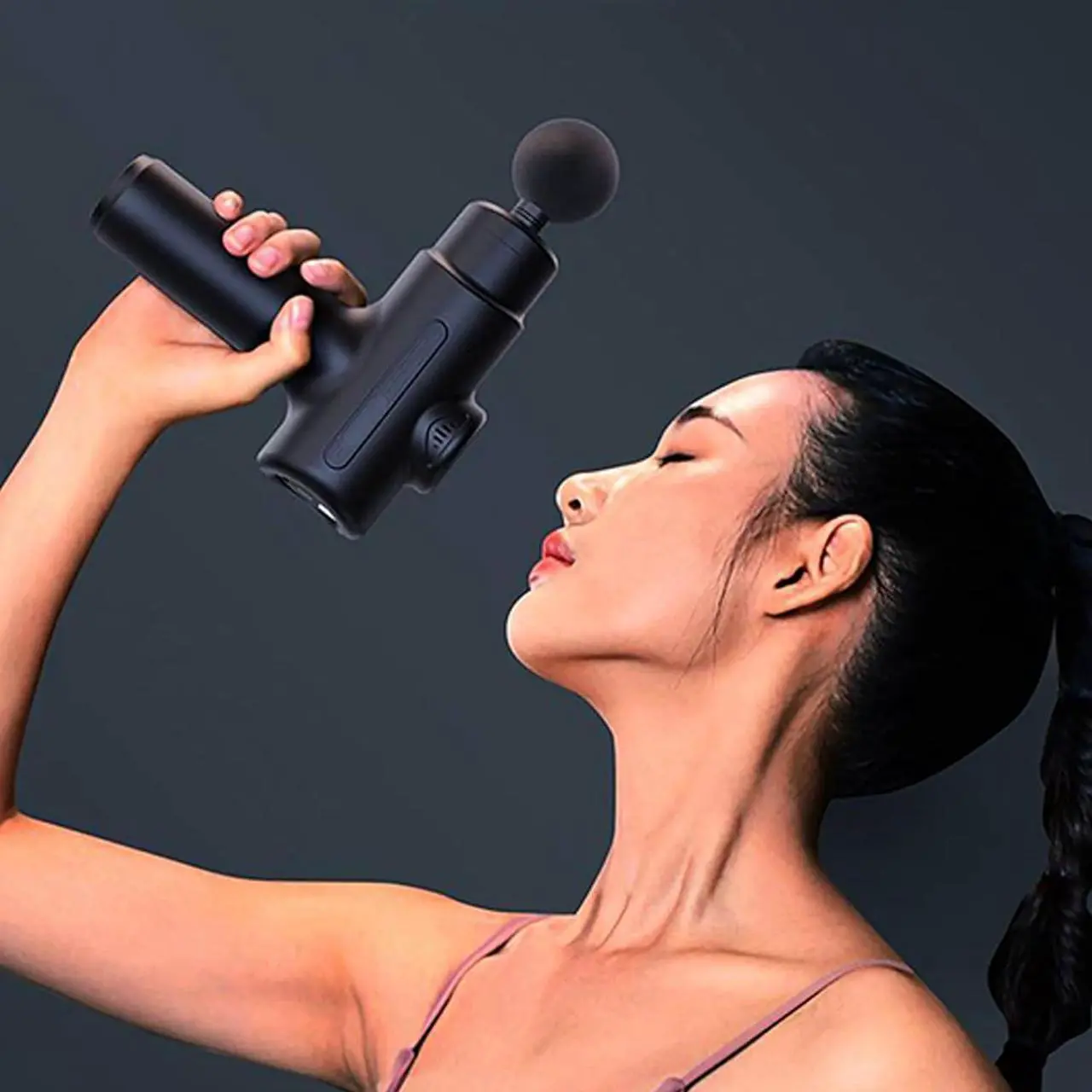 Alt view image 6 of 7 - Massage Gun Deep Tissue Percussion Massager for Athletes,Handheld Body Back Muscle Massager with 8 Massage Heads