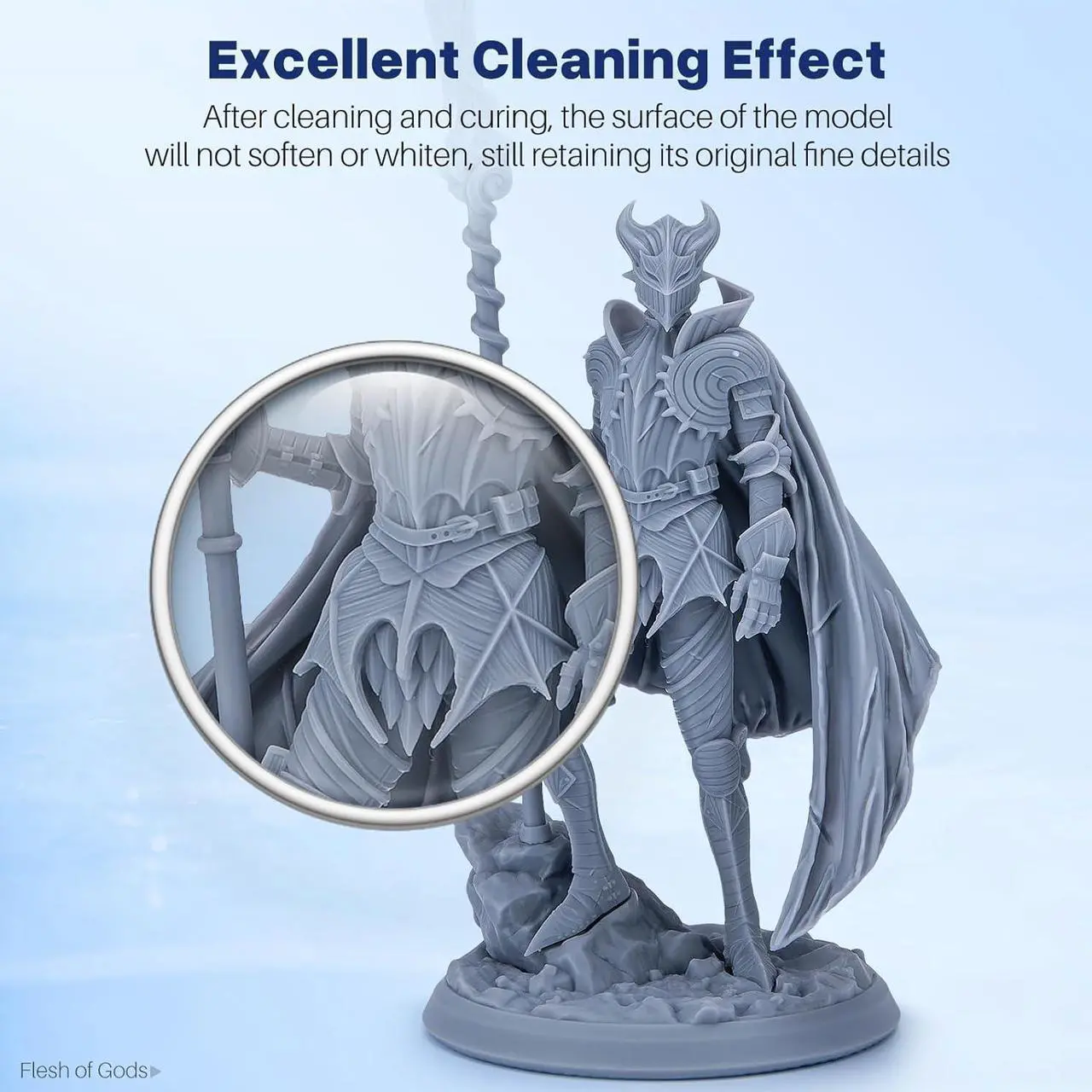 Alt view image 3 of 7 - ELEGOO 5KG 3D Resin Cleaner, 3D Printer Resin Detergent, Reusable 3D Photopolymer Resin Cleaner, Non-Toxic Resin Remover Concentrate, Compatible with Most 3D Printing Resin