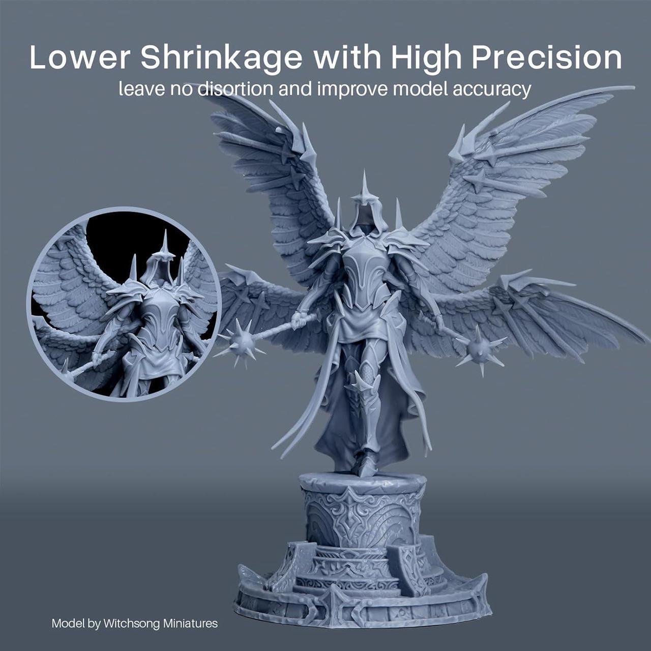 Alt view image 4 of 7 - ELEGOO ABS-Like 3.0 3D Printer Resin White 2000g, High Precise Printing Resin 405nm LCD UV-Curing for MSLA 3D Printer