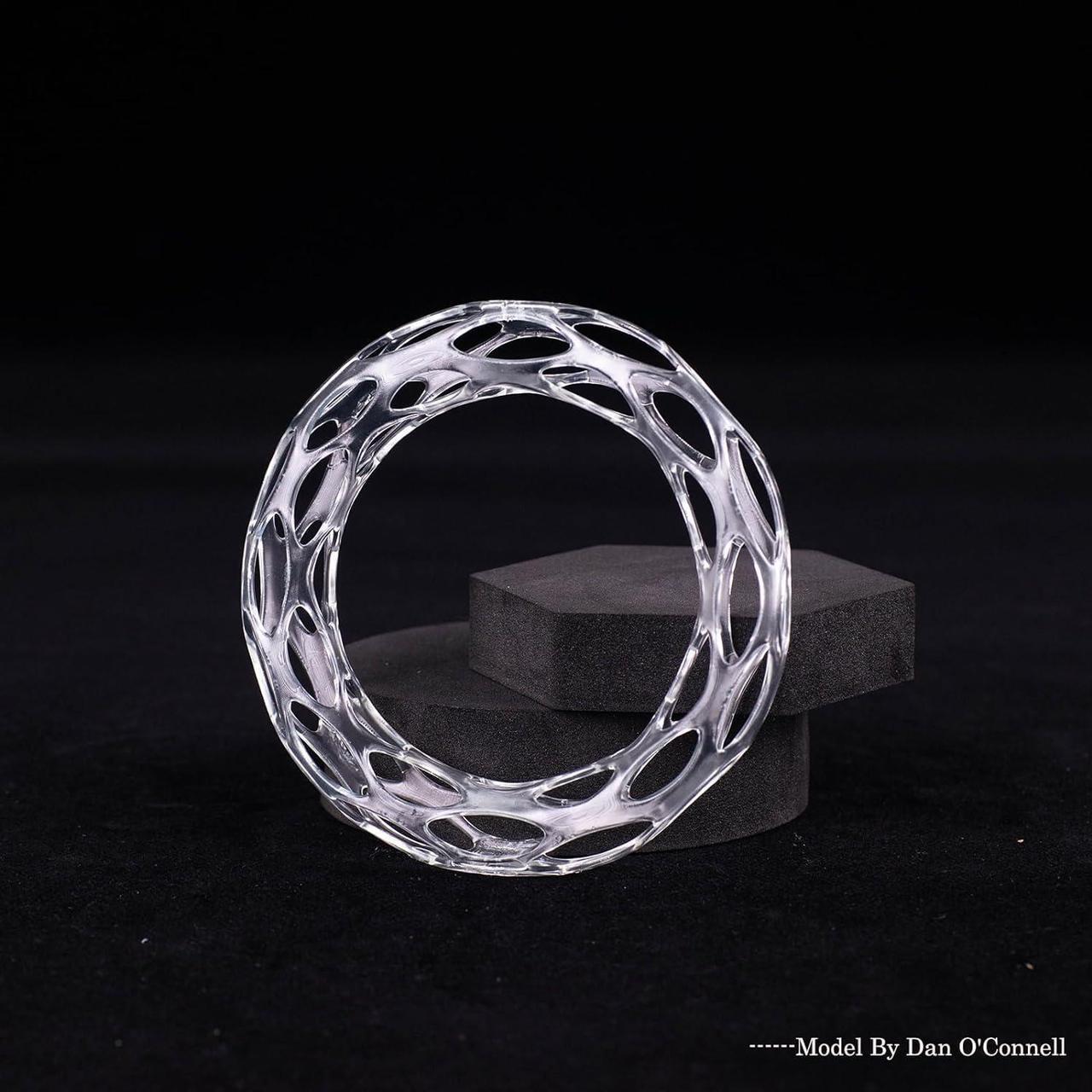 Alt view image 4 of 7 - Craft Ultra-Clear 3D Printer Resin - High Transparency, Non-Yellowing, 405nm Rapid Curing for LCD/DLP/8K 3D Printers, Designed for Craft Projects (1kg, High Clear)