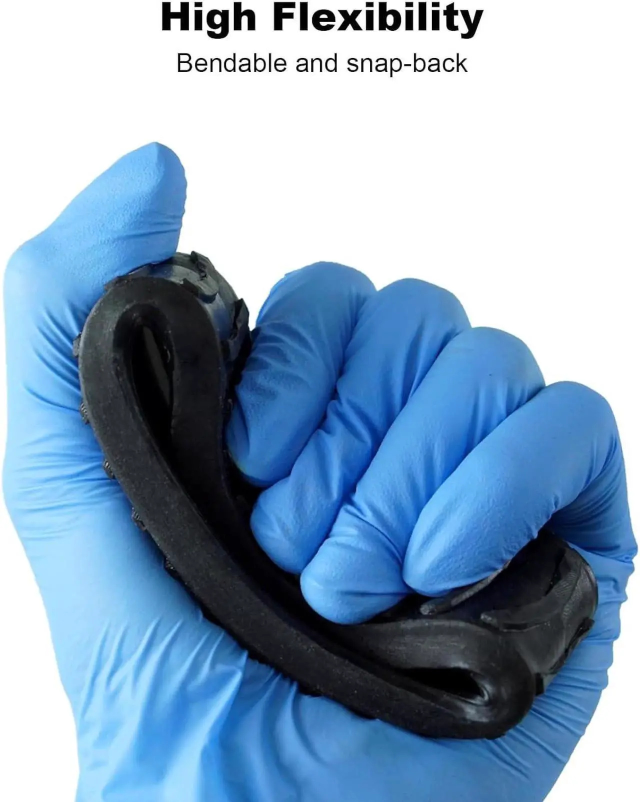 Alt view image 4 of 7 - Elastic600 3D Printer Resin, 405nm Elastic UV-Curing Resin, Tough & Flexible, TPU-like Photopolymer Resin for LCD DLP 3D Printing (Black, 1000g)