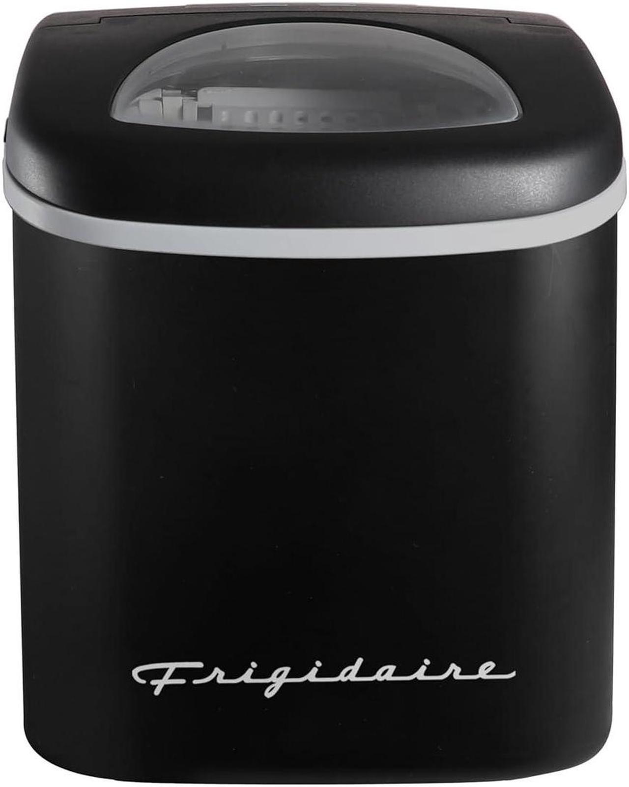 Alt view image 2 of 5 - EFIC128AMZBLK Compact Countertop Ice Maker, 26 lb per Day, Black