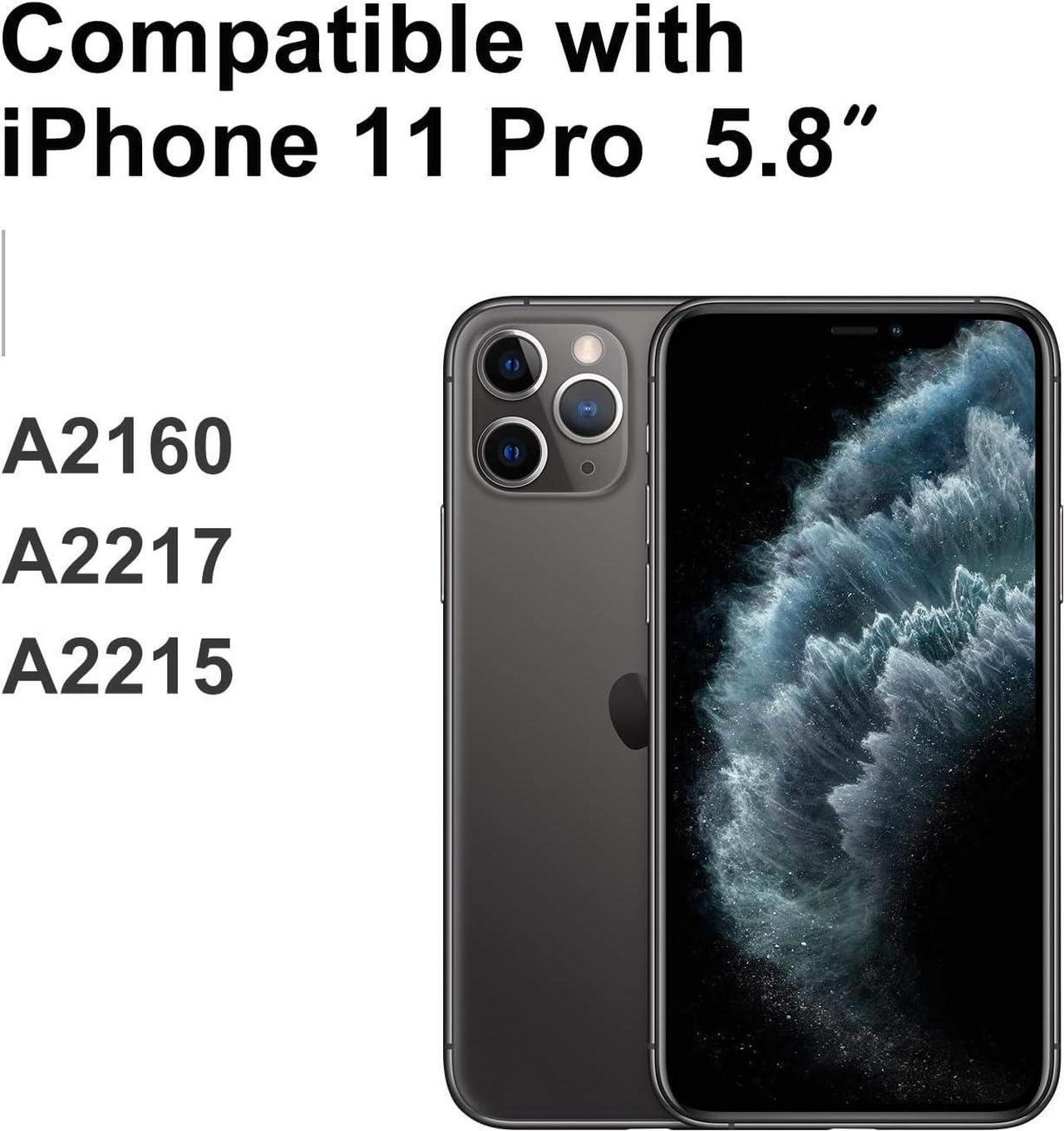 Alt view image 2 of 7 - Screen Replacement for iPhone 11 Pro 5.8" LCD Retina FHD Display COF Touch Screen Digitizer with Repair Tool Kits, Waterproof Tape, Screen Protector