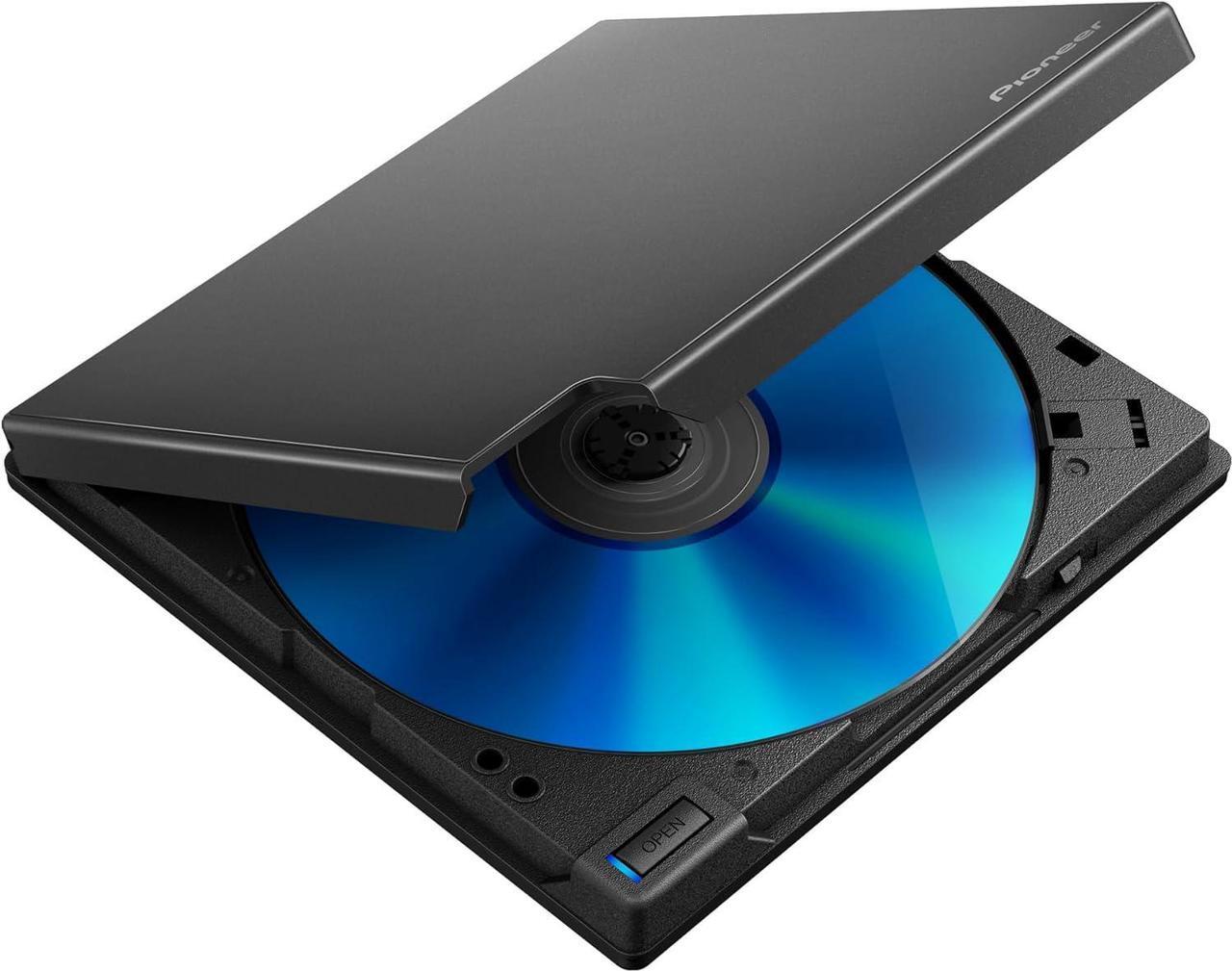 Main image of External Blu-ray Drive BDR-XD08B USB 3.2 Gen1 (USB Type-C) / 2.0 Slim Portable BD/DVD/CD Writer Black