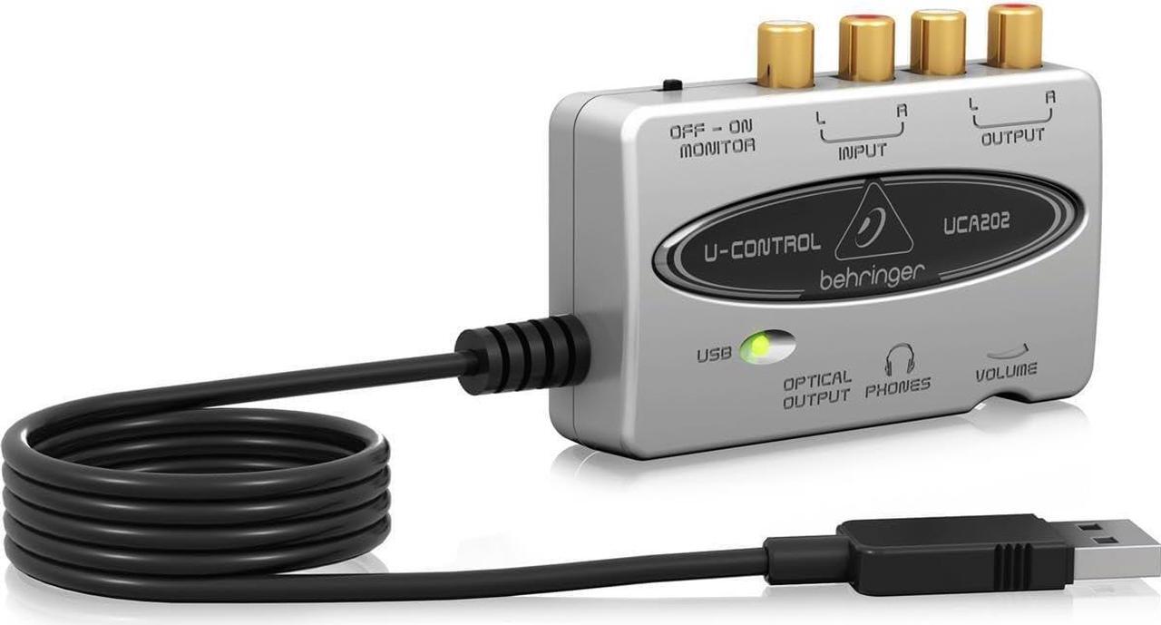 Alt view image 2 of 5 - Behringer U-Control UCA202 USB Audio Interface