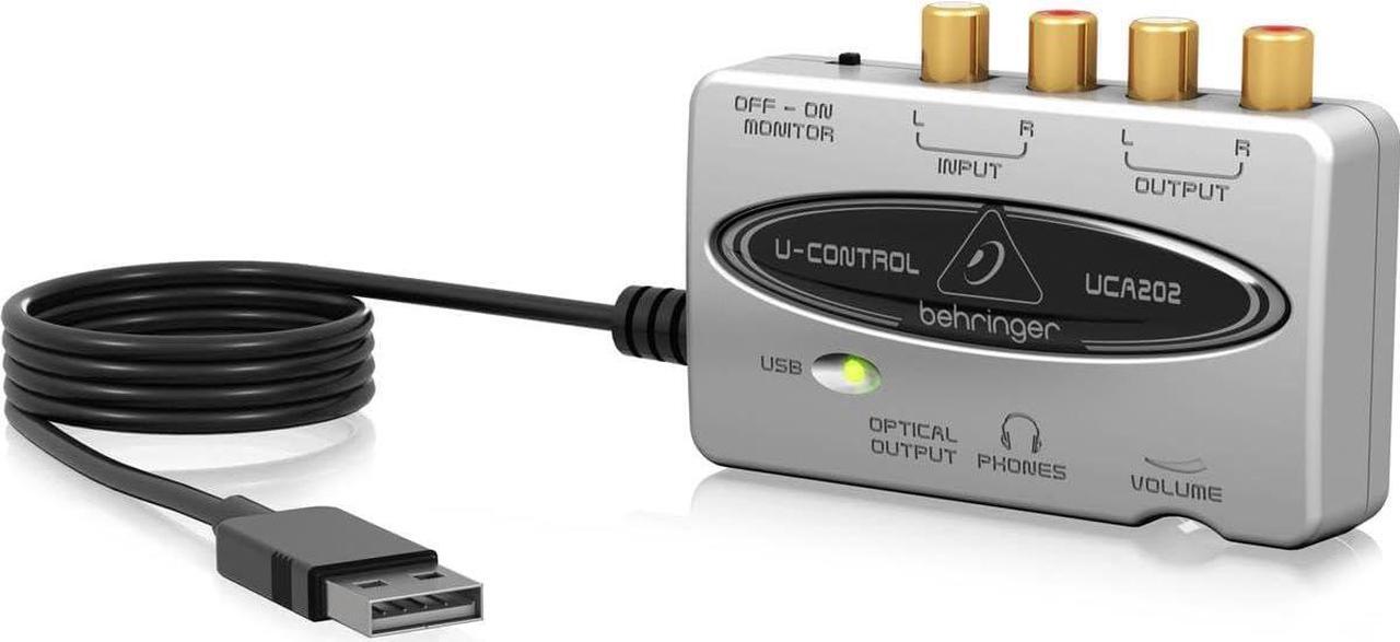Alt view image 3 of 5 - Behringer U-Control UCA202 USB Audio Interface