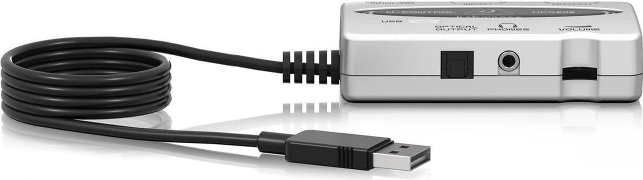 Alt view image 5 of 5 - Behringer U-Control UCA202 USB Audio Interface