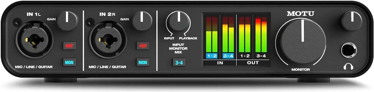 Alt view image 2 of 7 - MOTU M4 4x4 USB-C Audio Interface