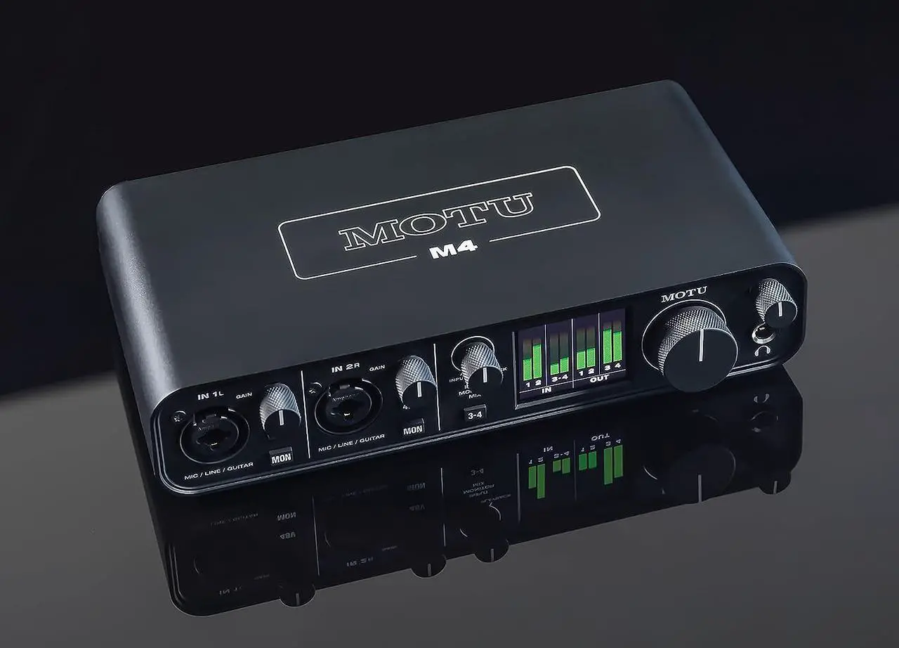 Alt view image 5 of 7 - MOTU M4 4x4 USB-C Audio Interface