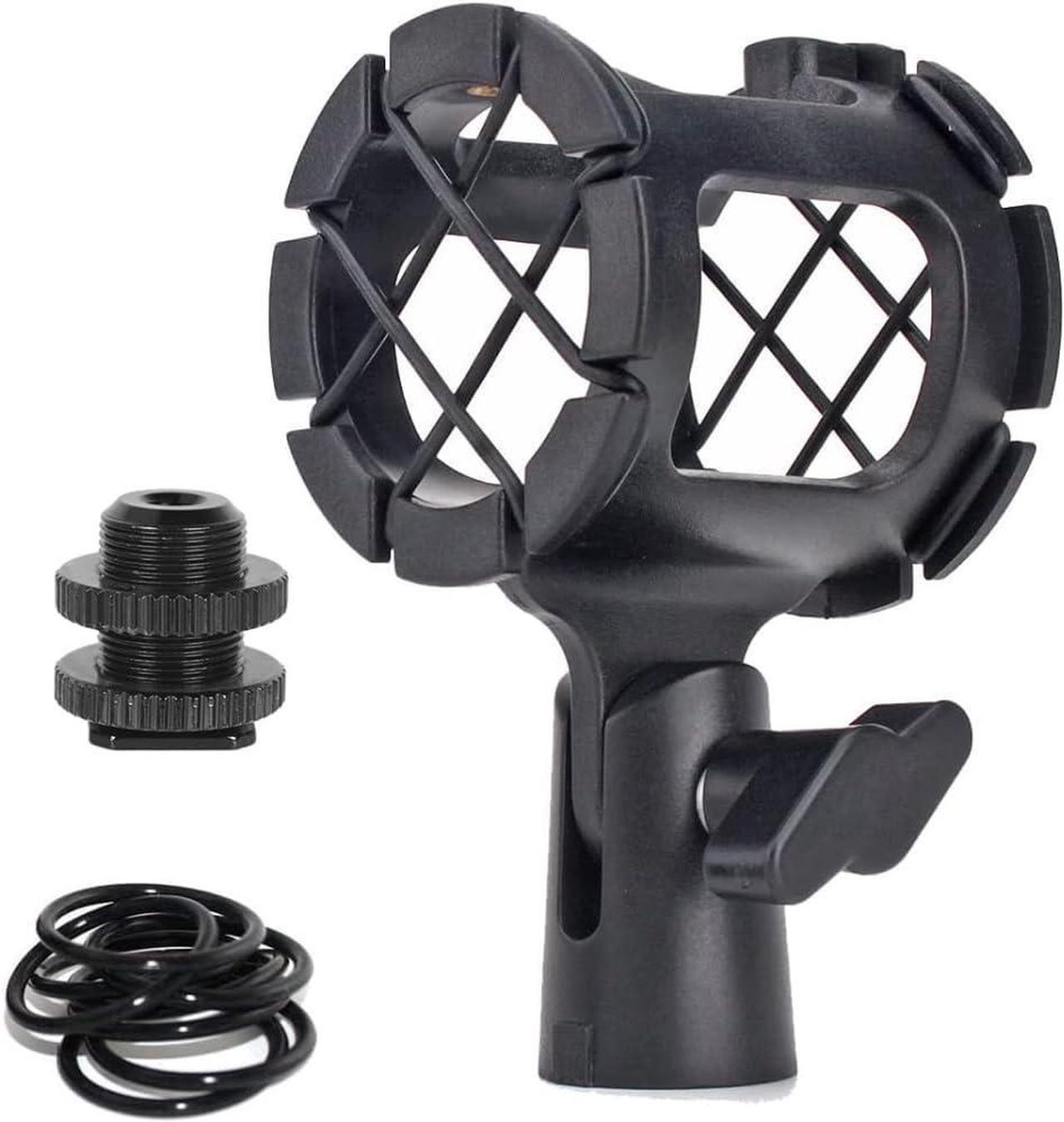 Alt view image 5 of 7 - Samson Q2U Recording & Podcasting Pack | Gray Bundled with Shockmount + Pop Filter + Mic Arm + Microfiber Cleaning Cloth (5 Items)