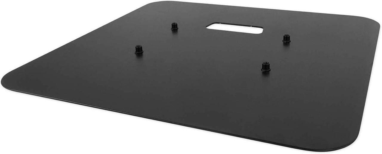 Alt view image 3 of 6 - Top+Bottom Black Totem Plates to Make RTP32W/RTP82W Stands