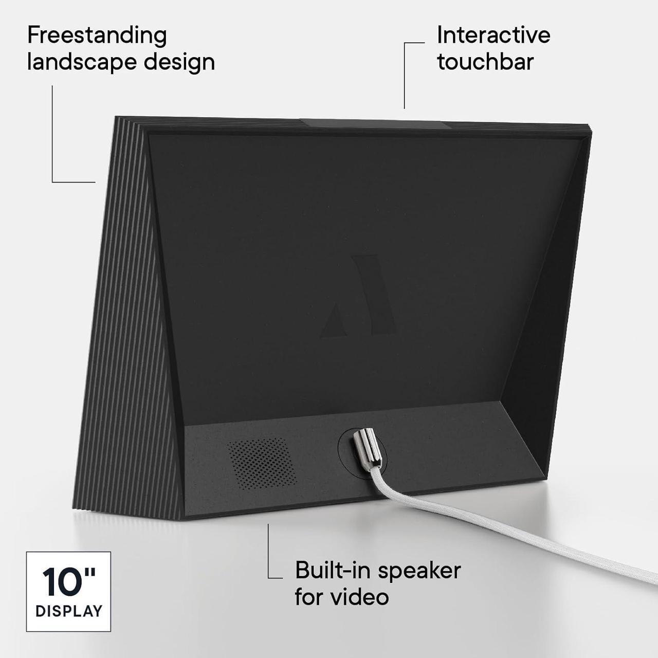 Alt view image 4 of 7 - HD WiFi Digital Picture Frame, 10.1, Add Photos with Aura App, Free Unlimited Storage - Wirecutters Pick for Best Digital Photo Frame 2022 - Gravel