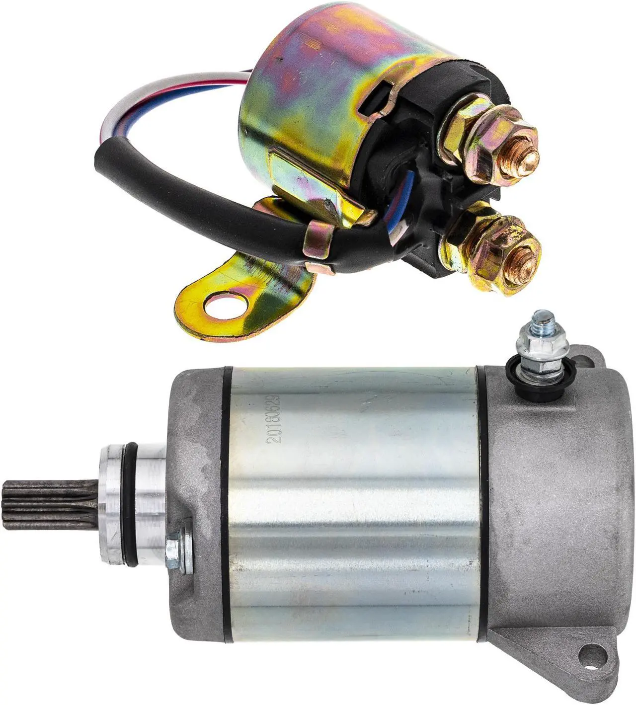 Démarreur Type Origine Pour Quad Polaris 300 Hawkeye 4X4 2006 2007 2008 - Foto 4