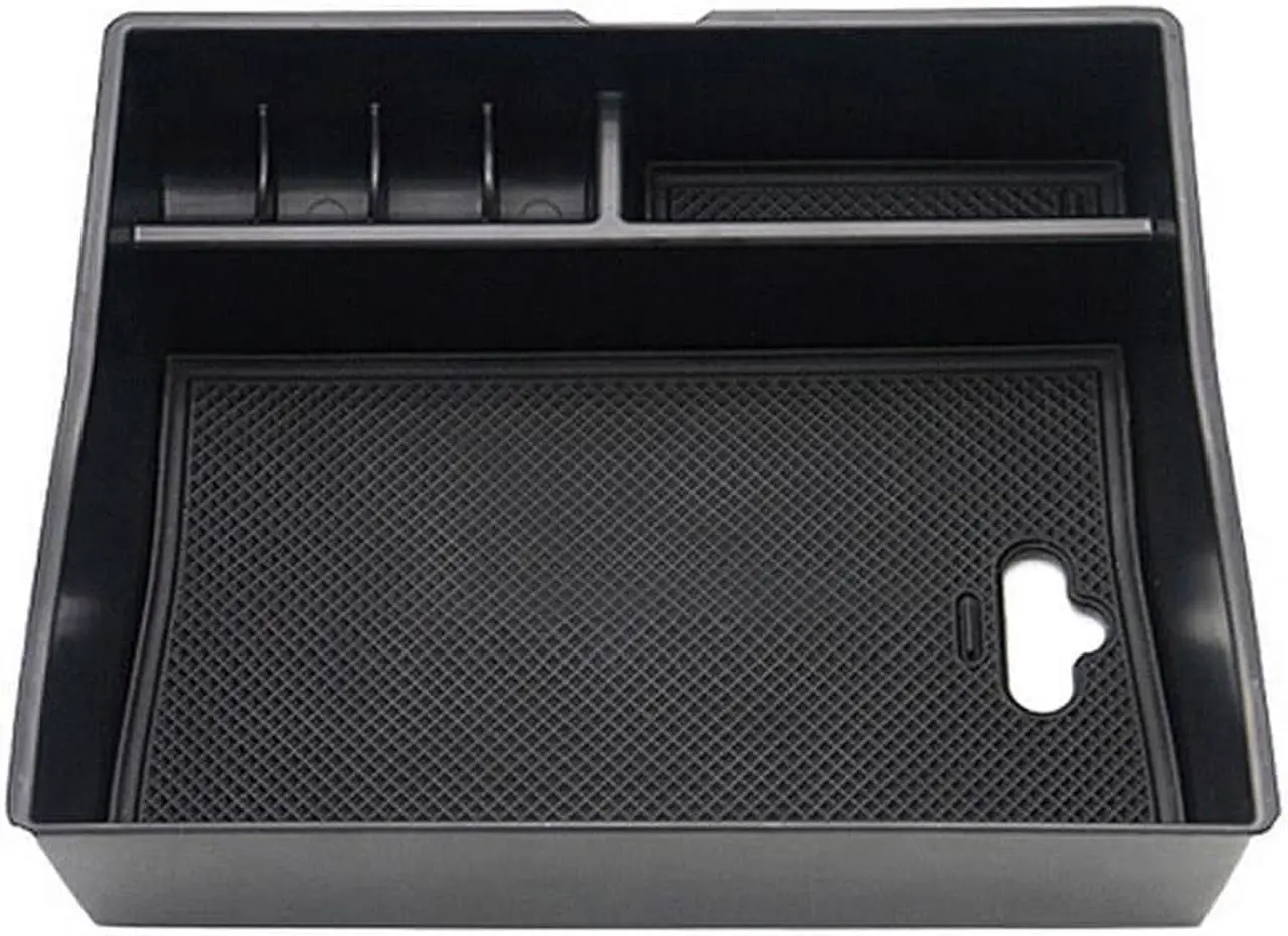 Main image of Yassdwbn 1PC Car Center Console Armrest Storage Tray Box For Toyota Sienna 2011-2019