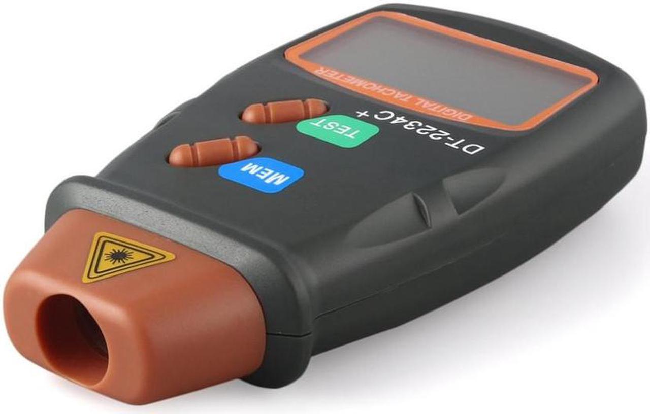Alt view image 5 of 5 - Furulu Handheld Digital Laser Tachometer Non Contact Tach Tool RPM Tester Diagnostic