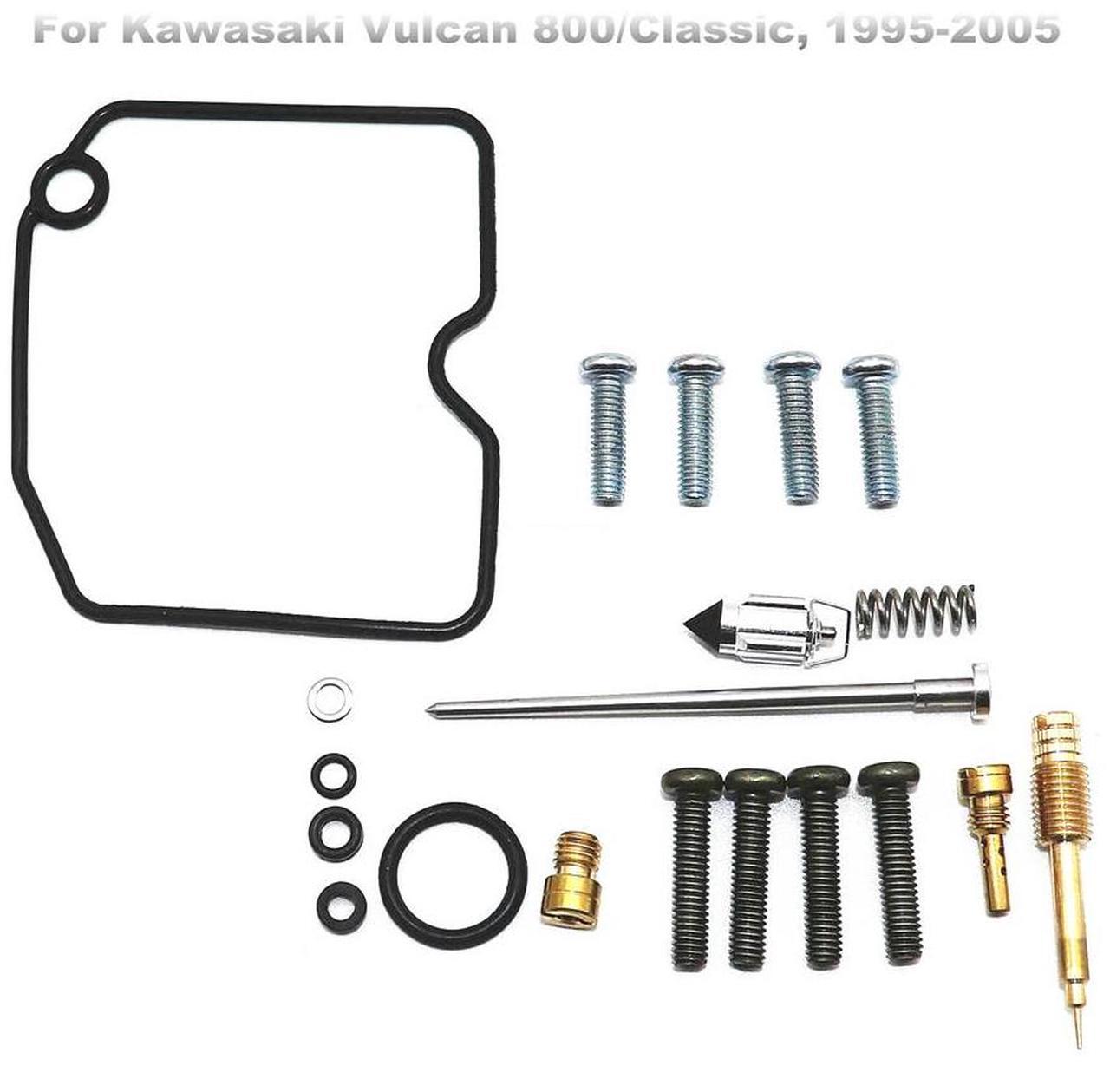 Main image of Furulu 1995-2005 Fit For Kawasaki Vulcan 800/Classic Carb Carburetor Repair Rebuild Kit
