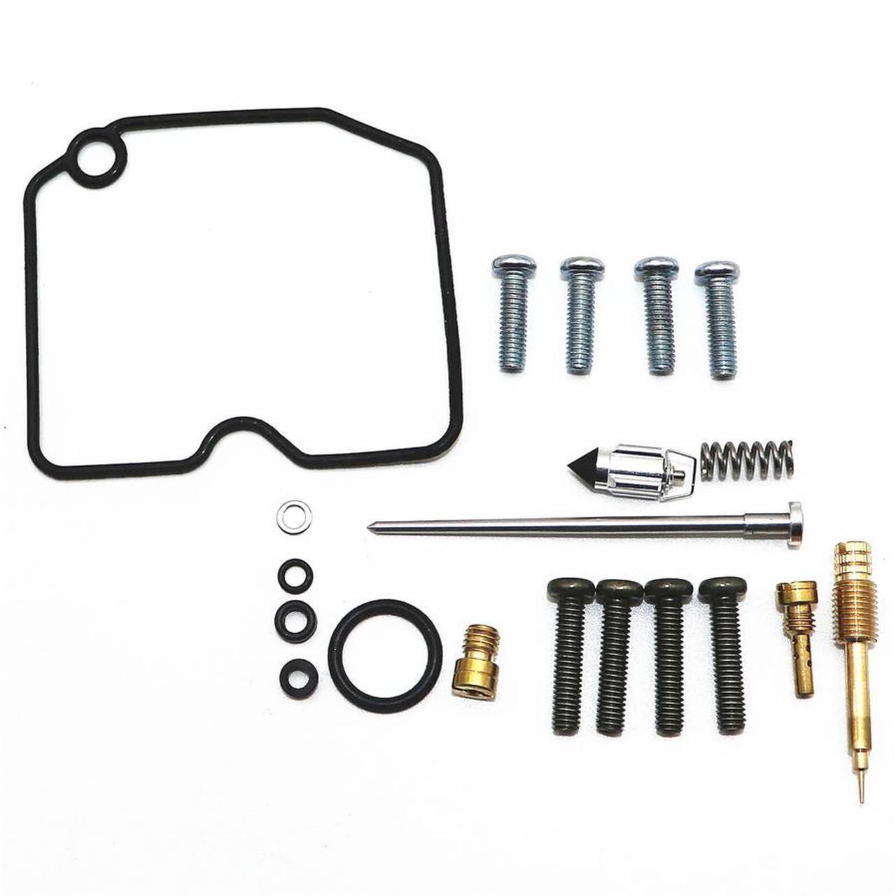 Alt view image 4 of 6 - Furulu 1995-2005 Fit For Kawasaki Vulcan 800/Classic Carb Carburetor Repair Rebuild Kit