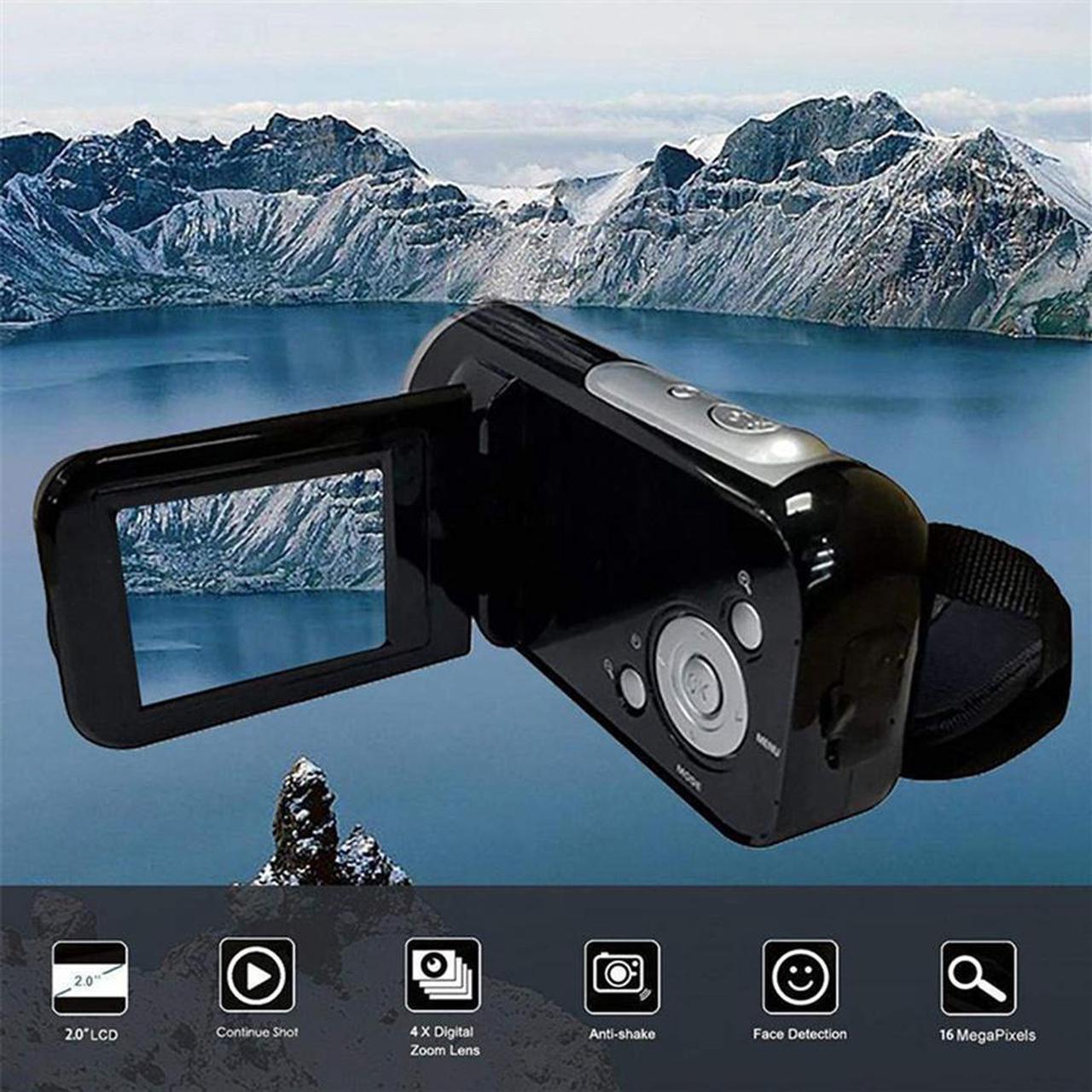 Alt view image 3 of 6 - Mini Digital Video Camera Camcorder 16MP Night Vision Recording 16X Zoom Digital