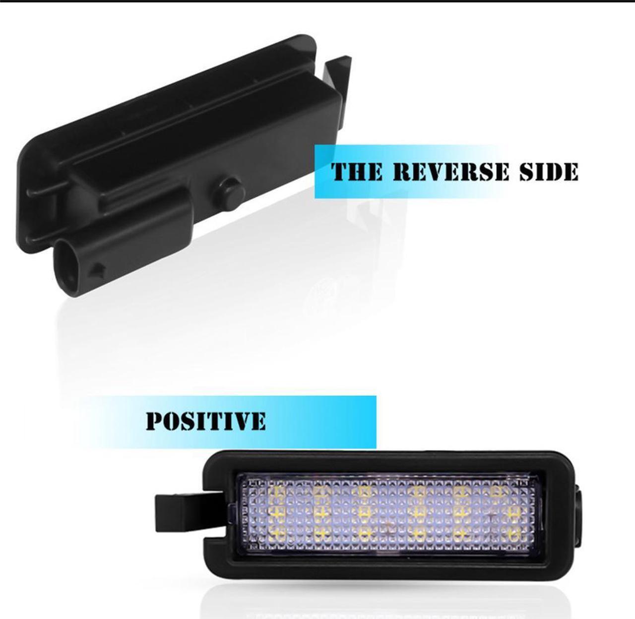 Main image of Furulu Rear LED License Plate Light For Chrysler Pacifica Voyager Jeep Compass RAM 1500