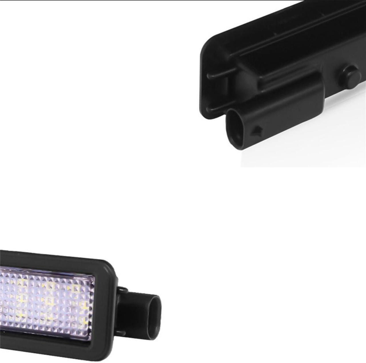 Alt view image 4 of 5 - Furulu Rear LED License Plate Light For Chrysler Pacifica Voyager Jeep Compass RAM 1500