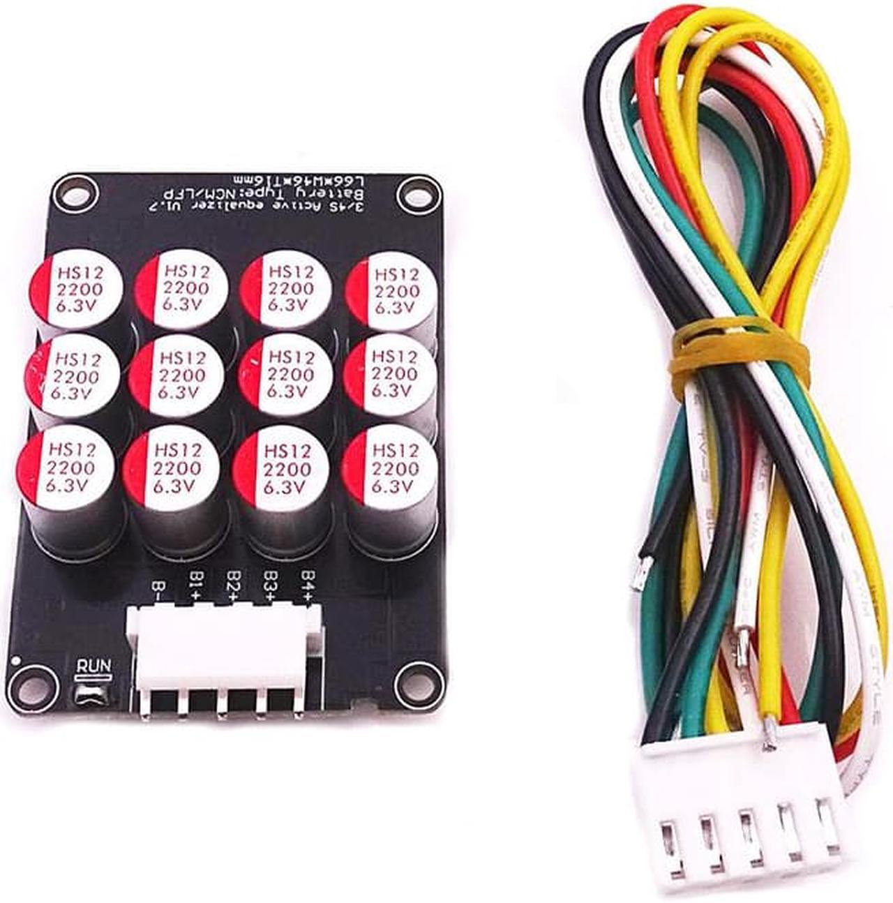 Capacitive 4S active balancing Equaliser Board Li-ion For ternary lithium