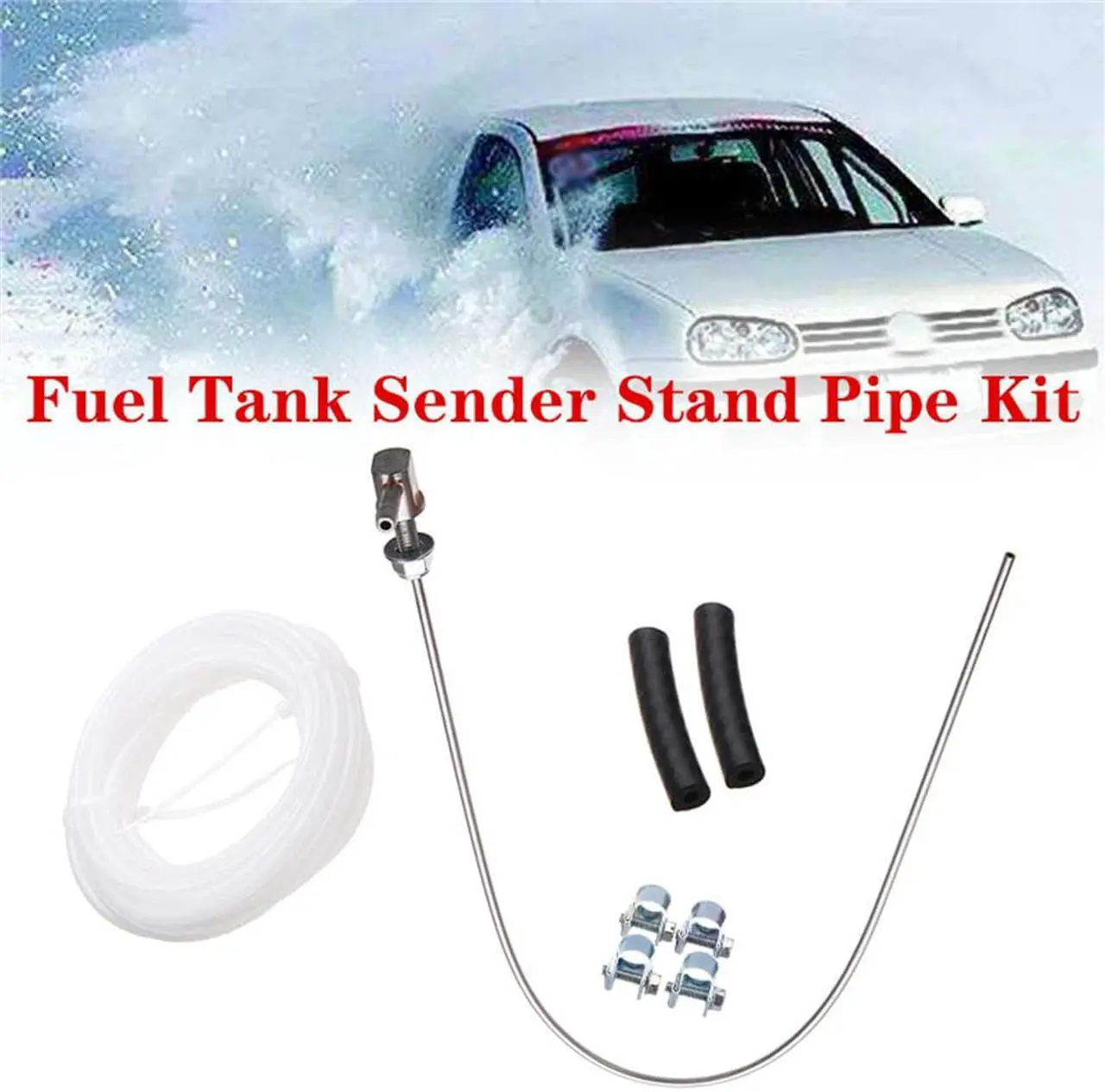 Alt view image 2 of 6 - Heater Fuel Pipe Hose Gas Tank Pick-up Kit Clip Tube Line For Webasto Diesel 4KW