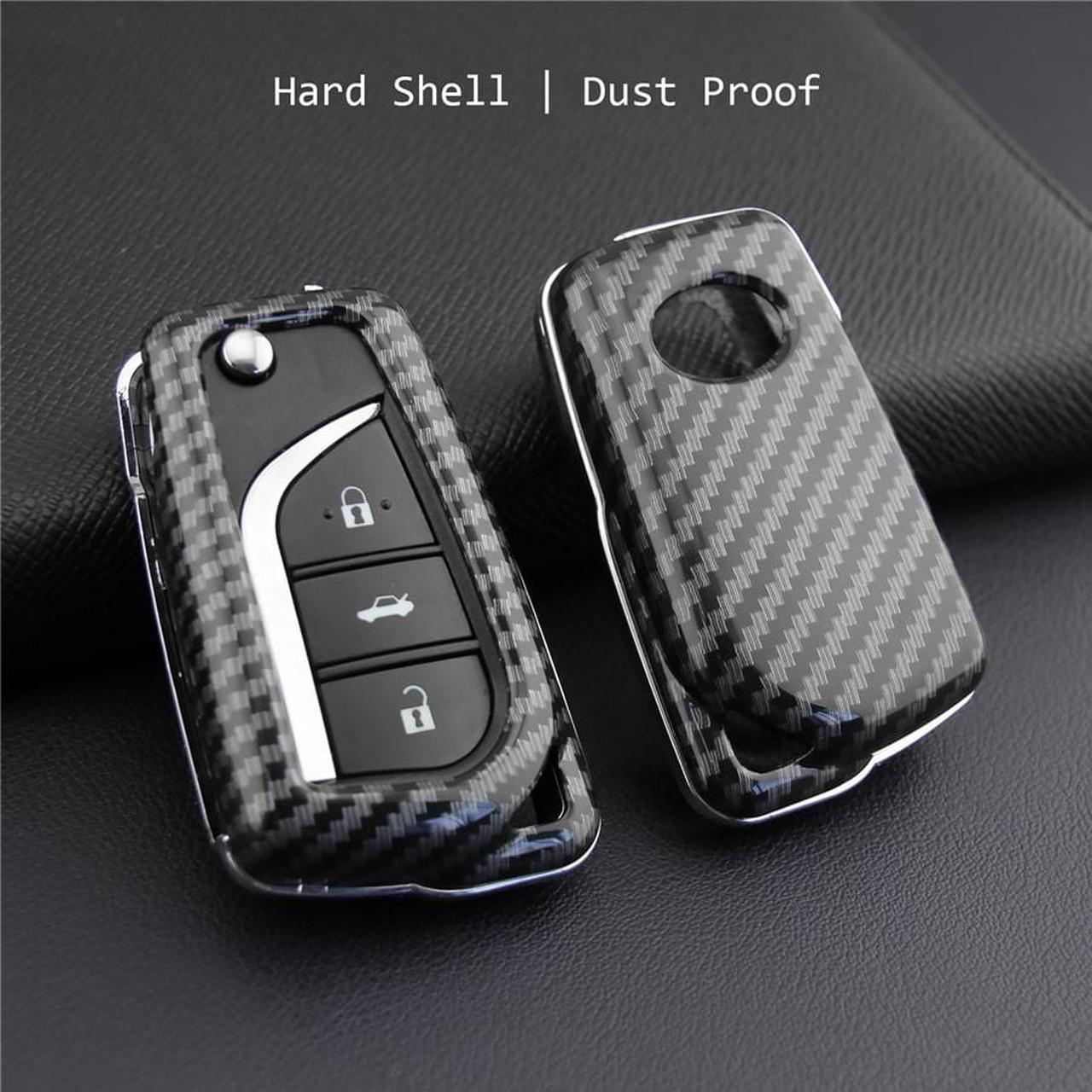 Acaigel ABS Plastic Hard Shel Carbon Fiber Style For 2019-2021 Toyota Corolla Hatchback