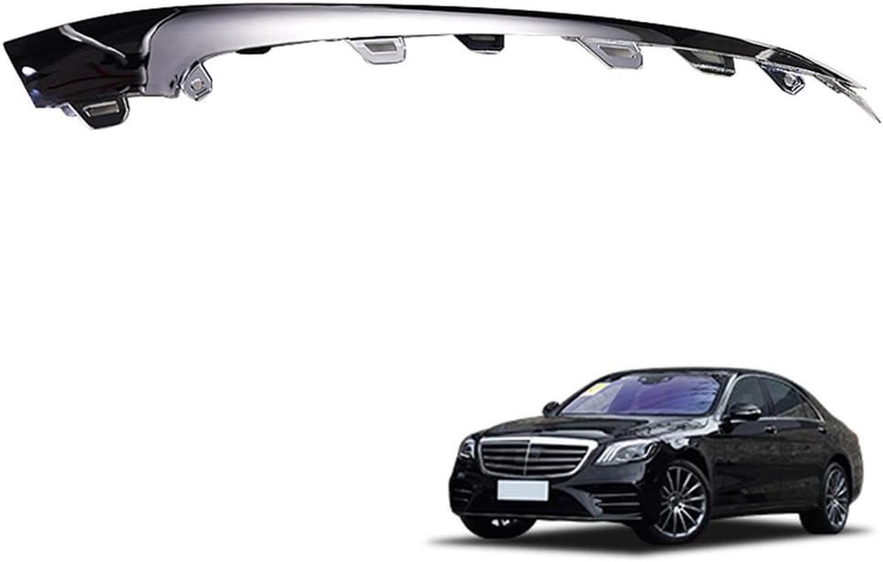 Alt view image 2 of 5 - Furulu Left Front Bumper Lip Trim Molding For 18-20 Mercedes W222 S450/560 A2228857700