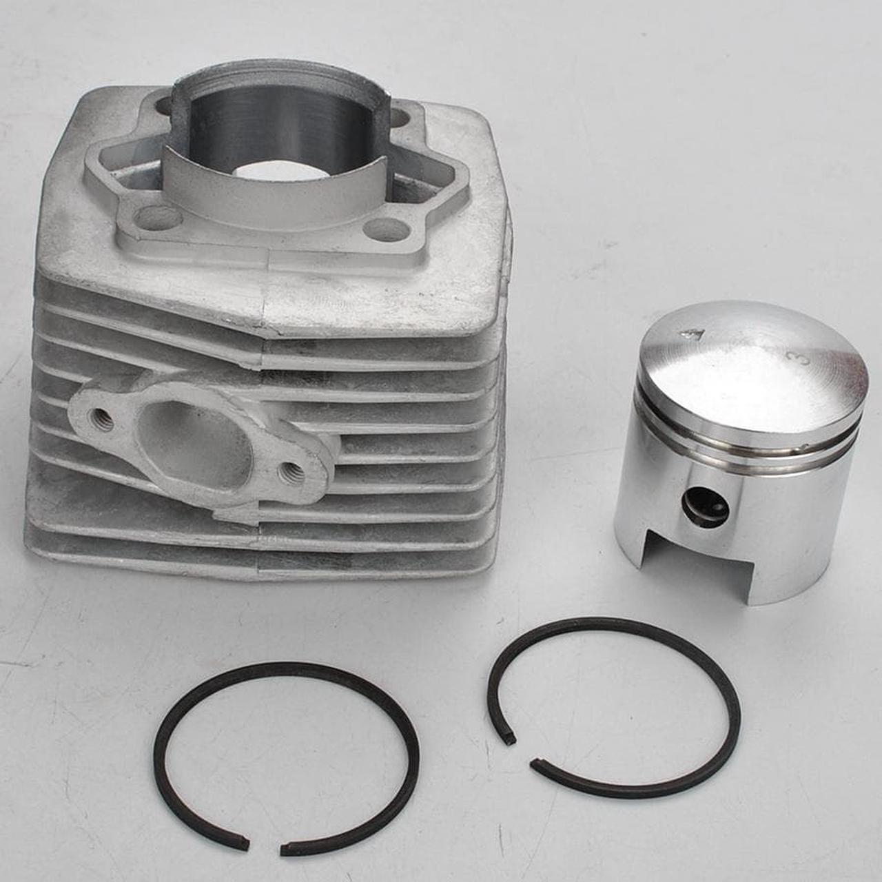 Alt view image 2 of 6 - Furulu 80cc Engine Motor Cylinder Piston Pin Set For Motorized Bicycle Bike Motorcycle