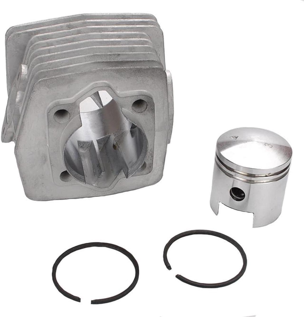 Alt view image 4 of 6 - Furulu 80cc Engine Motor Cylinder Piston Pin Set For Motorized Bicycle Bike Motorcycle