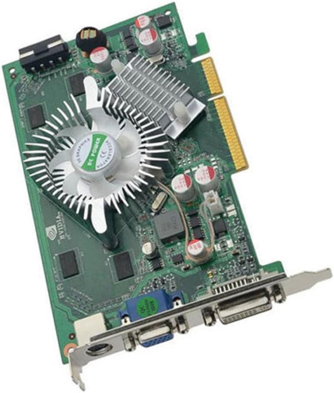 FYUU 7600GS 512MB AGP Video Card for Tune 3/3DX/3DX MJ4 EZ2AC