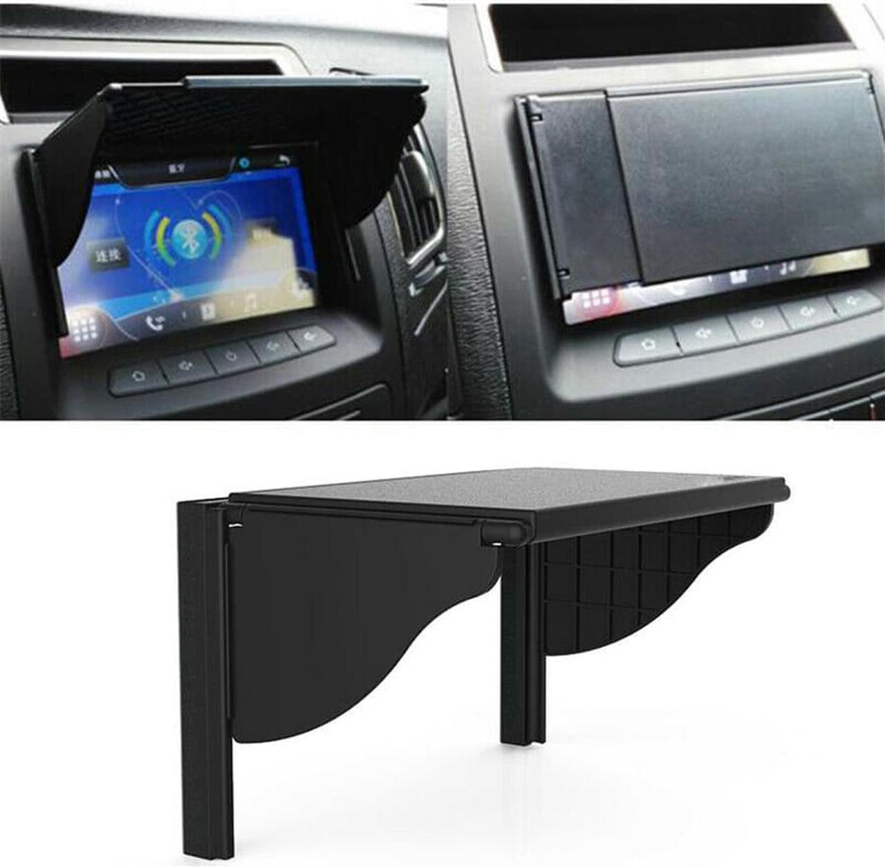 FYUU 6-10 Inch Adjustable Car Visor Sun Shade Cover For GPS/DVD/LCD Navigation