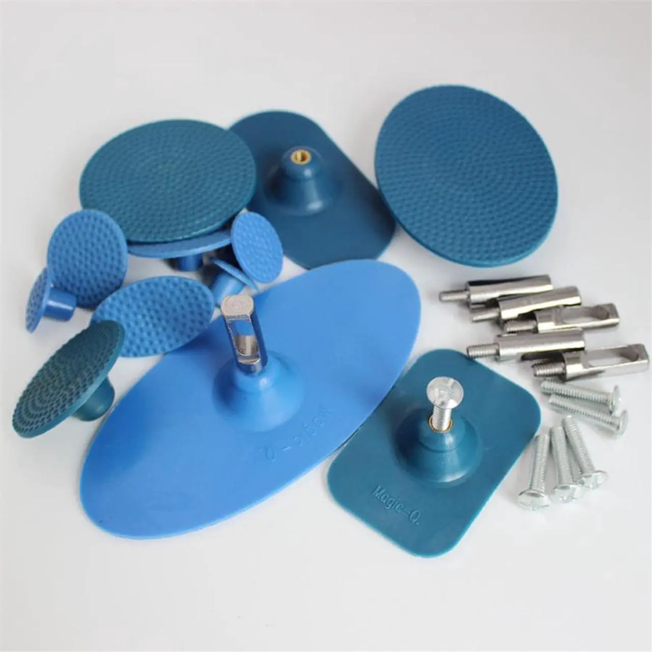 Alt view image 2 of 5 - Paiying 12*Glue Tabs Paintless Dent Repair Tools Large Car Body Dent Repair Remover Set