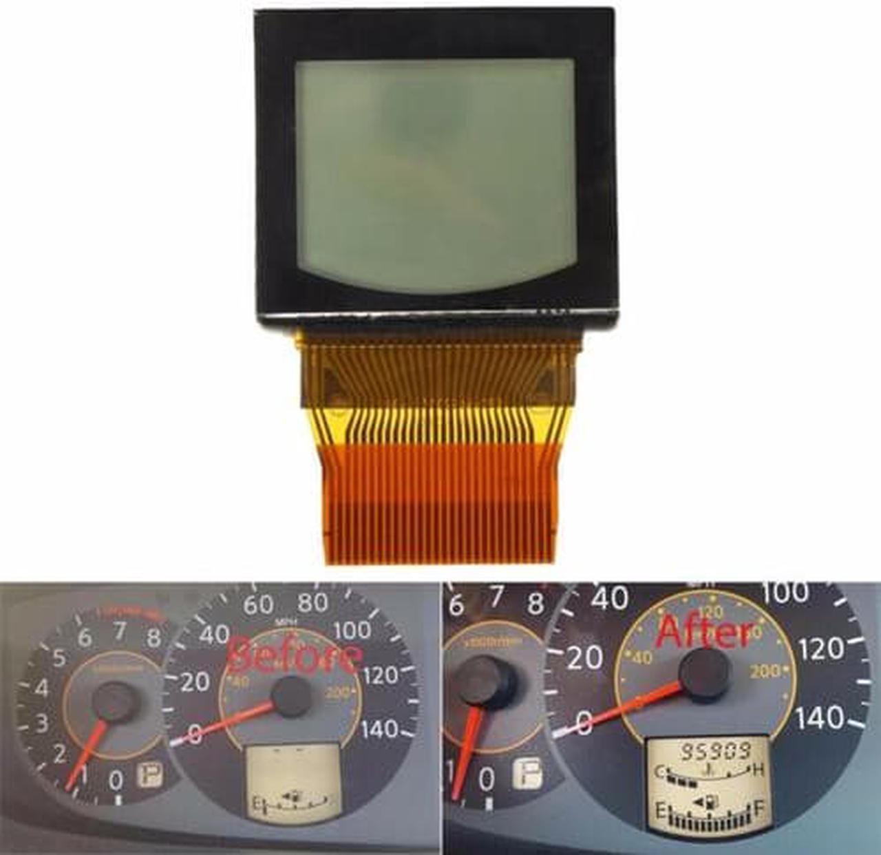 Acaigel Speedometer Cluster LCD Screen w/ Bonded Ribbon Fit For Nissan Quest 2004-2006