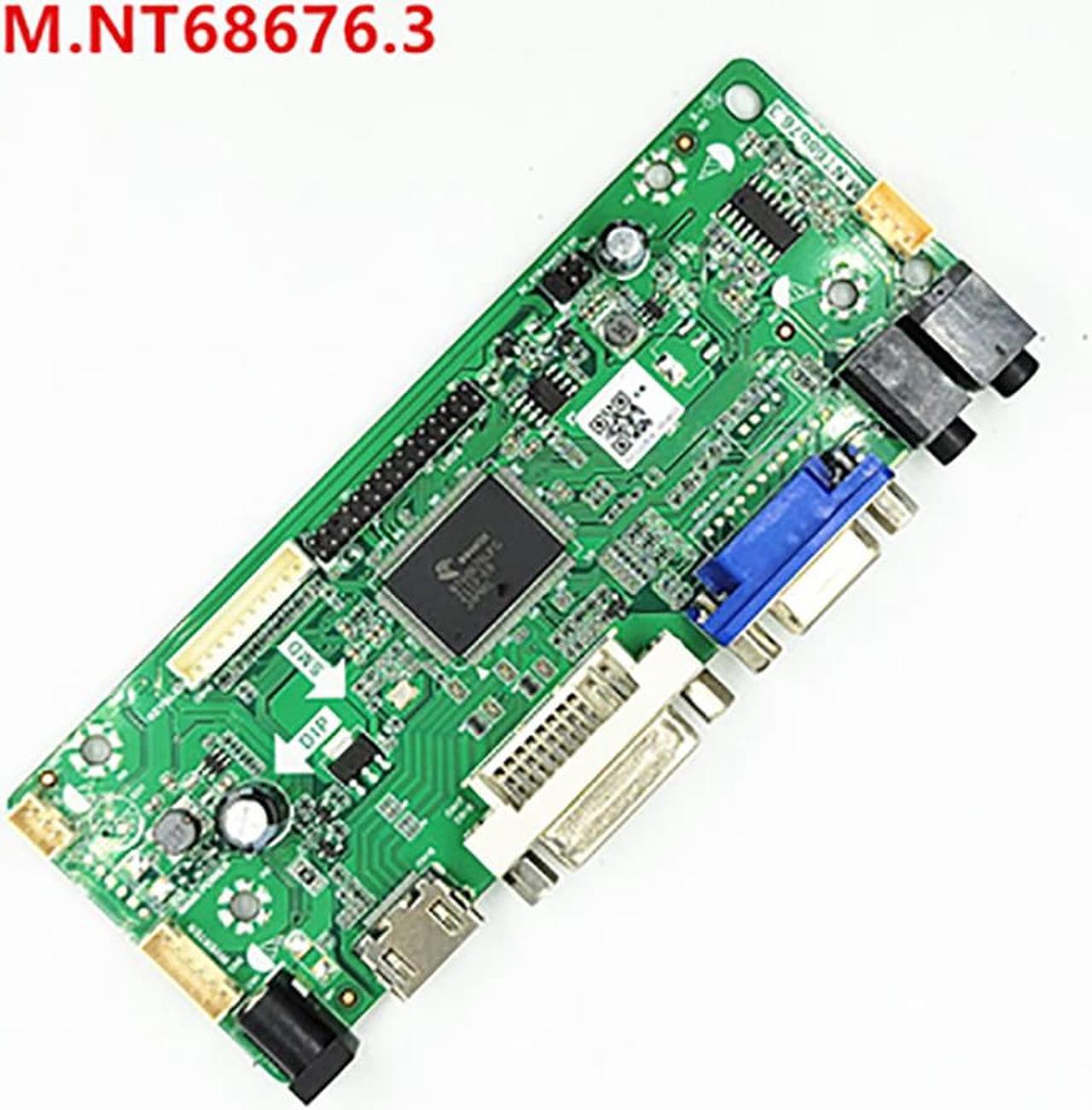 FYUU LCD Controller Board Monitor Kit for Cabinet DV170YGZ-N10 DV170YGM-N10