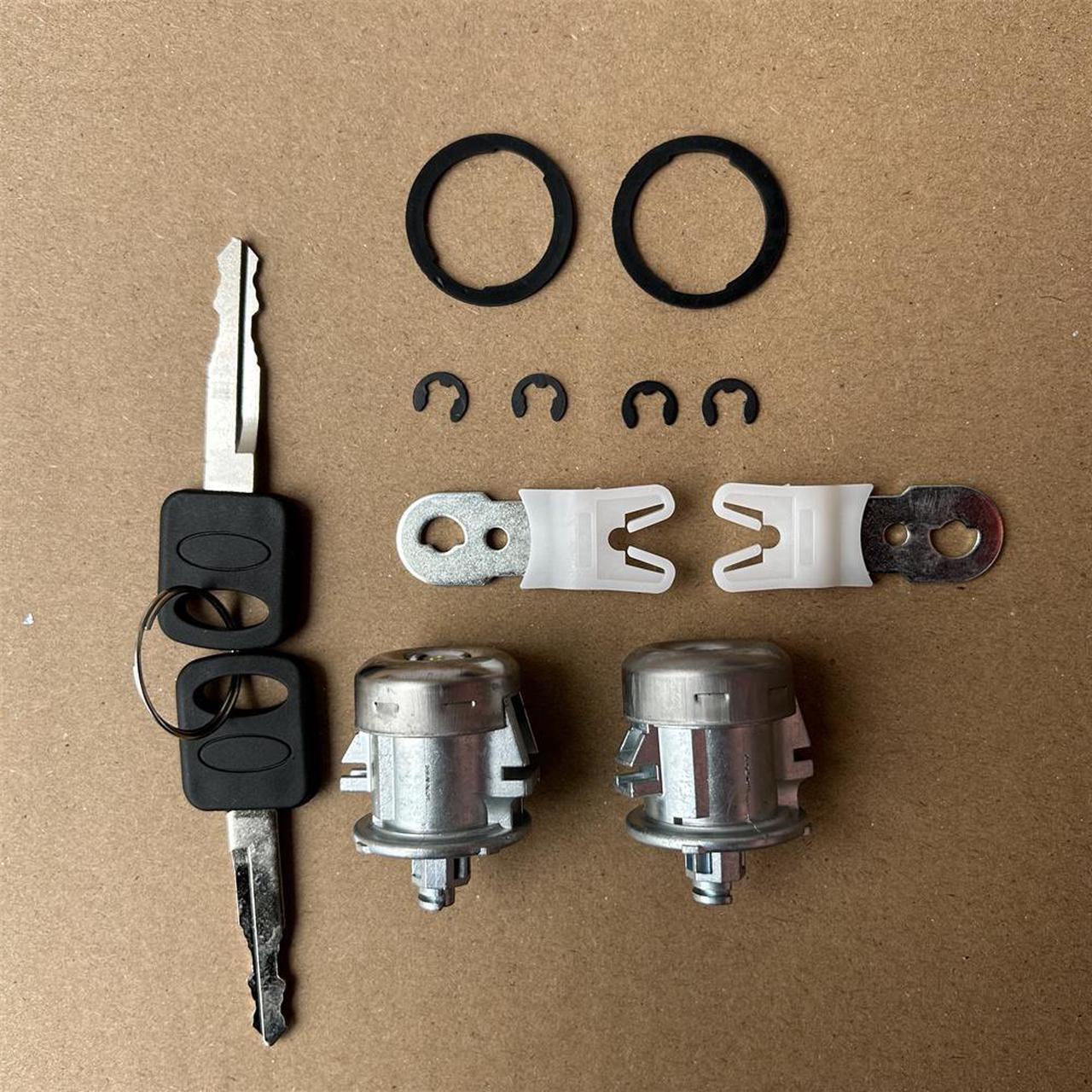 Acaigel Door Lock Cylinder & Keys Set For F250, F350, F450, F550 Super Duty