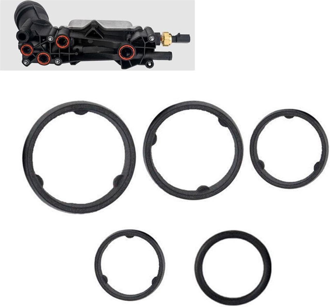 Acaigel Oil Cooler Adapter O Ring Seal Kit For Chrysler Jeep Dodge Ram 3.2/3.6L 2014-21