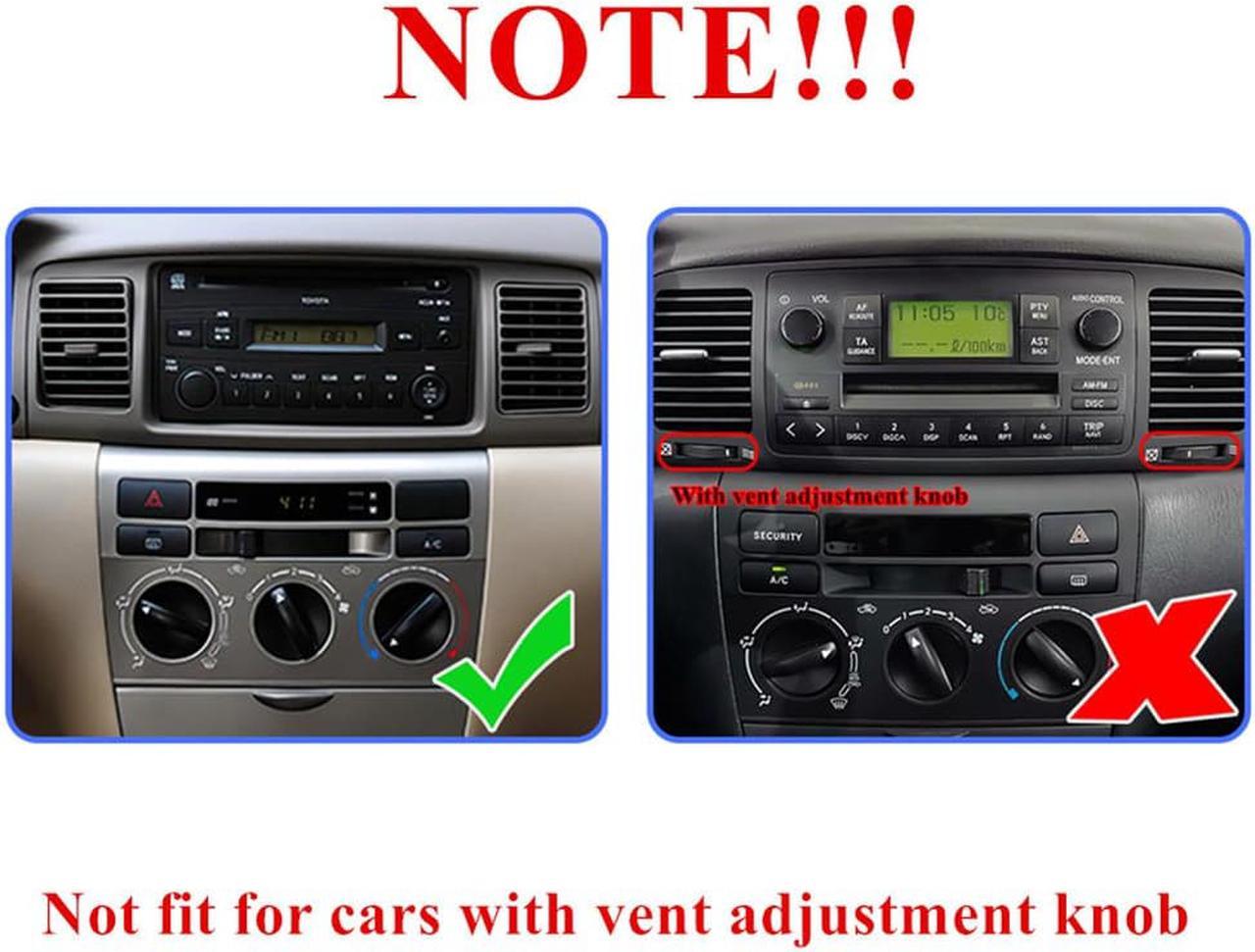 FYUU 10.1 Inch Vertical 1GB + 16GB Car Stereo Navigation GPS WIFI 3G 4G For Toyota Corolla 2003-2008 For Android 12