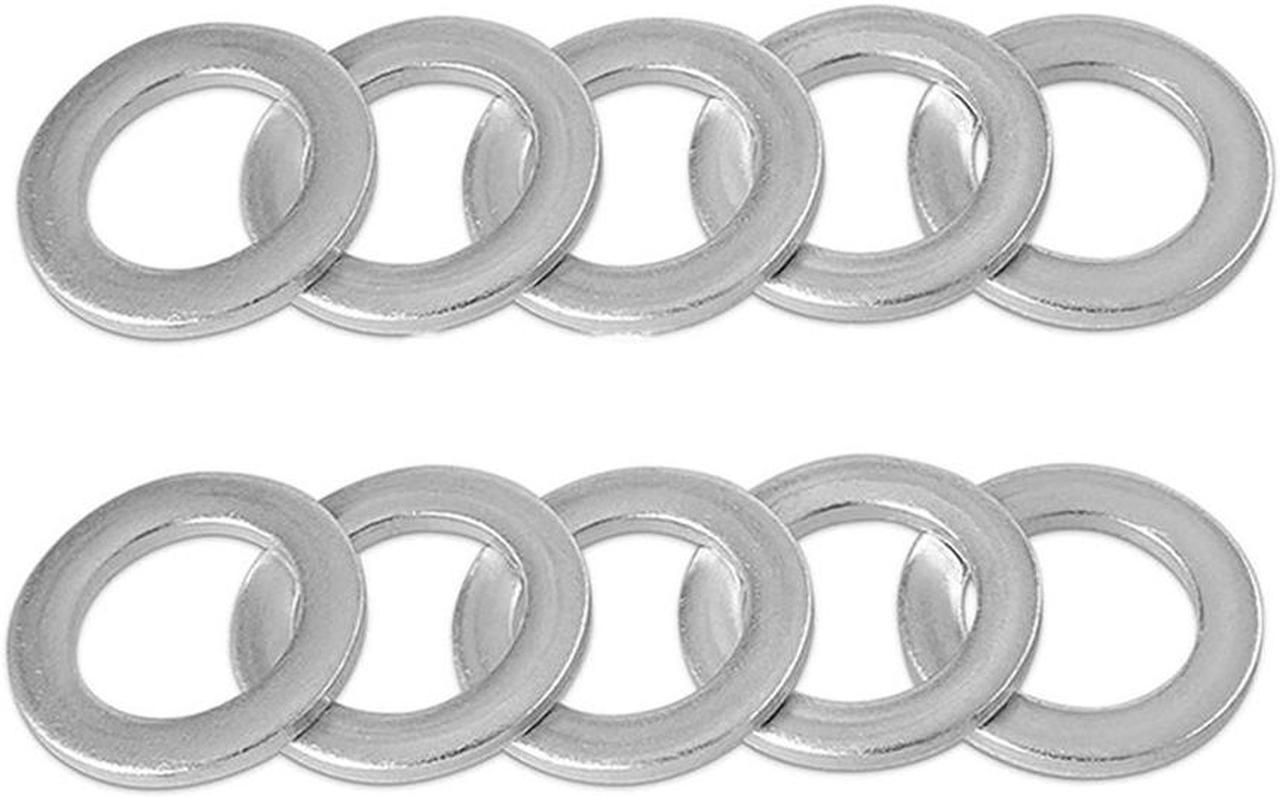 Acaigel 10 Pcs 14mm Oil Drain Plug Crush Washer Gaskets For Honda Acura