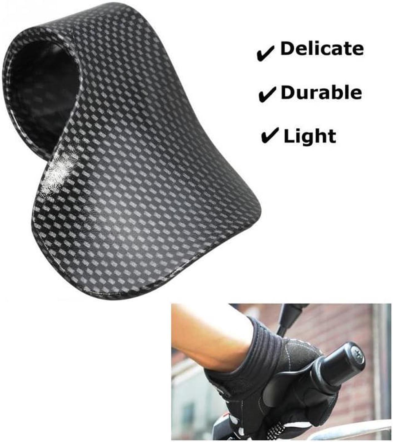 Acaigel Carbon Fiber Motorcycle Cruise Control Throttle Assist Wrist Rest Aid Grip