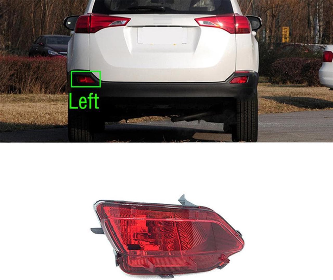 Acaigel Left Rear Bumper Light Reflector Lamp Cover For Toyota RAV4 2013-2015