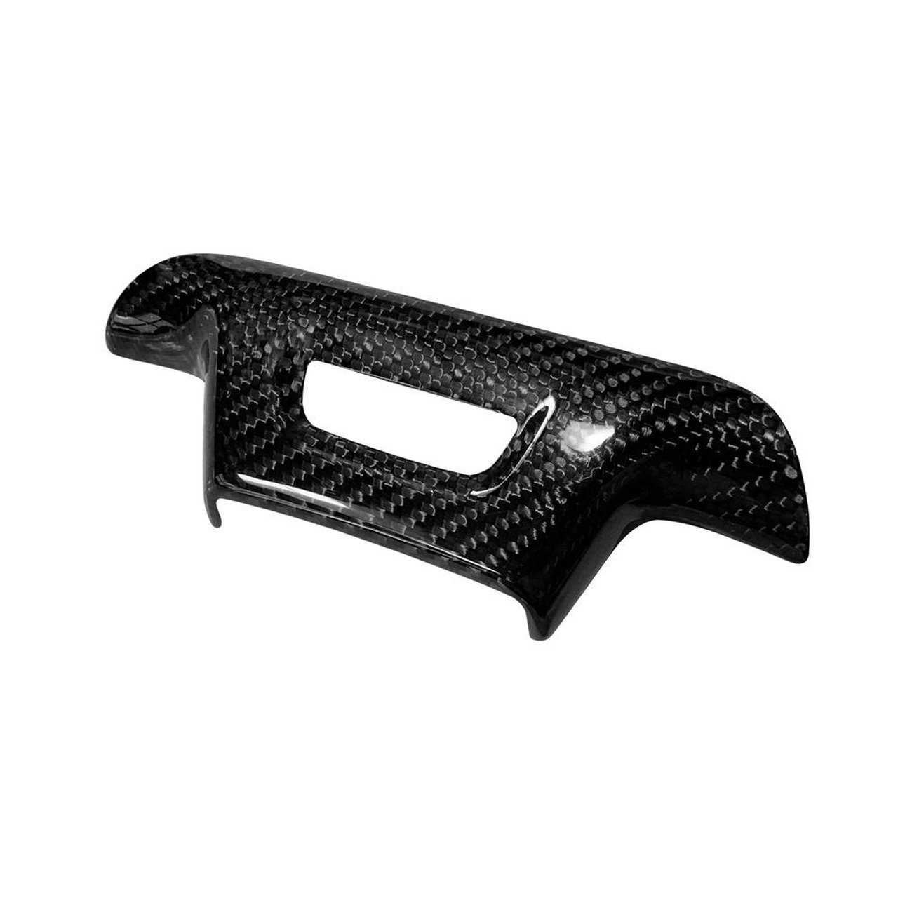 Real Hard Carbon Fiber Steering Wheel Panel Cover For Chevrolet Camaro 2016-2023 – Self-Adhesive