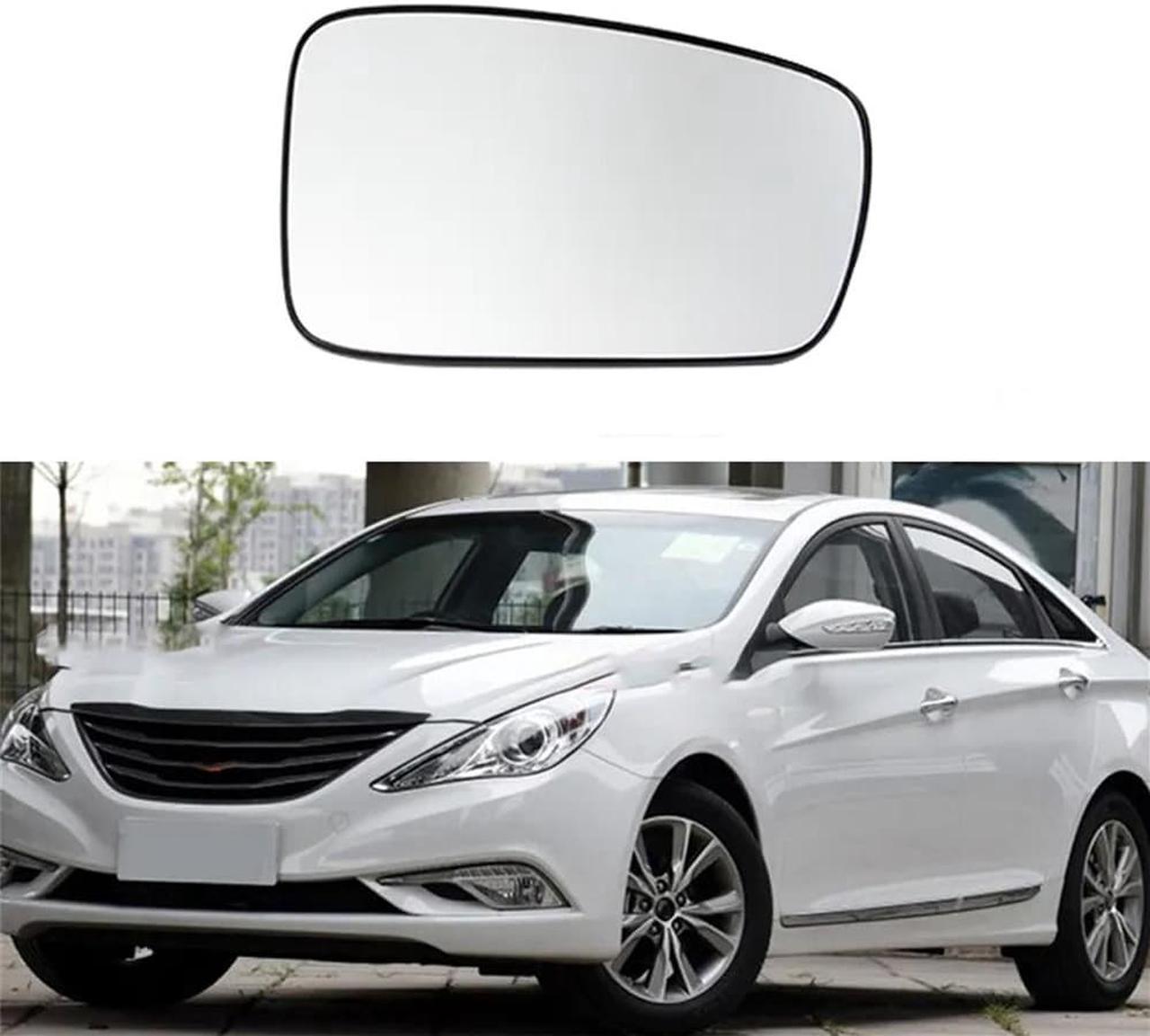 Acaigel Right Side Heated Mirror Glass with Backing For Hyundai Sonata 8th 2011-2014