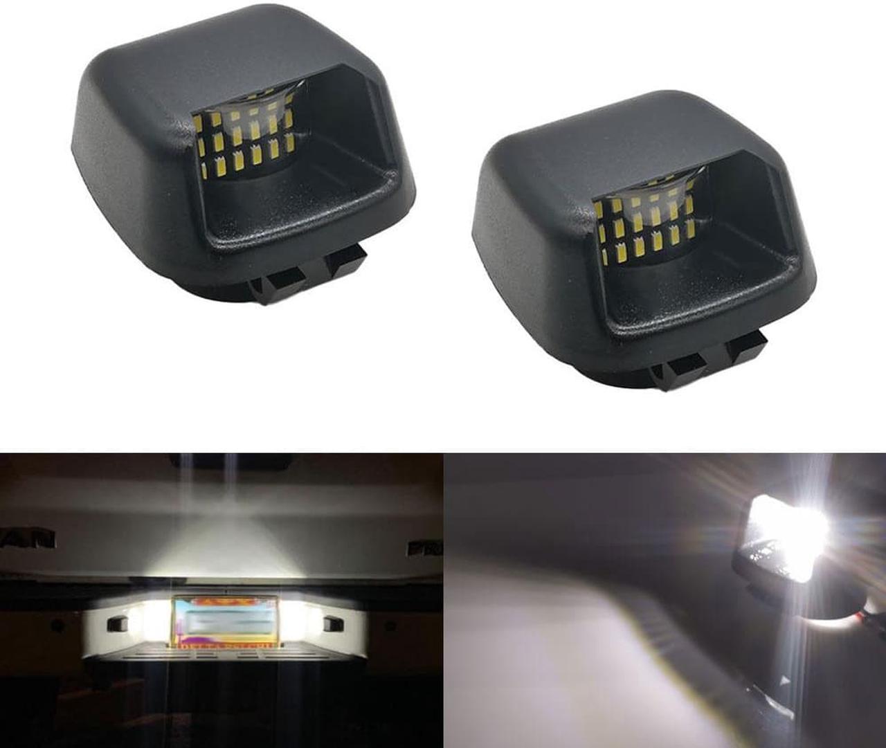 Acaigel 1 Pair LED License Plate Light For Nissan Titan Xterra Armada Frontier 2007-2019