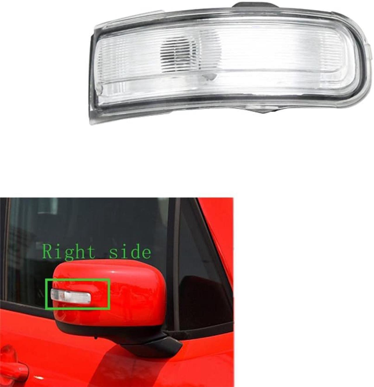 Acaigel Right Side Rear view Mirror Signal Light Cover For Jeep Renegade 2016-2021