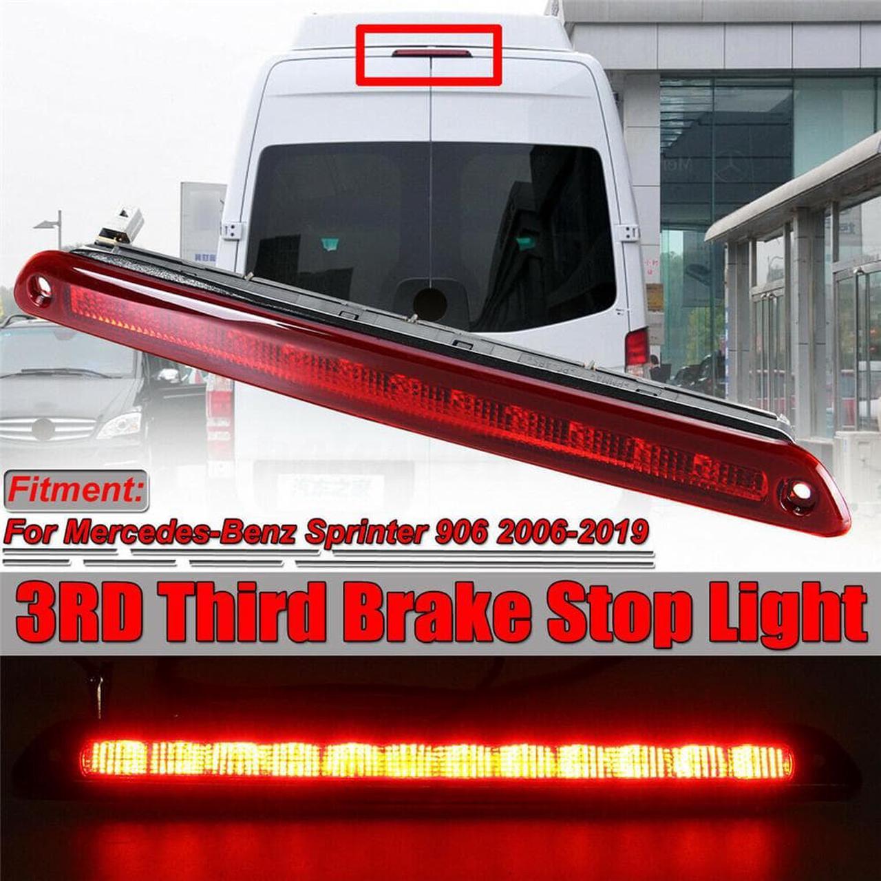 Acaigel LED 3rd High Mount Stop Brake Light Lamp For Mercedes Benz Sprinter 906 2006-2019