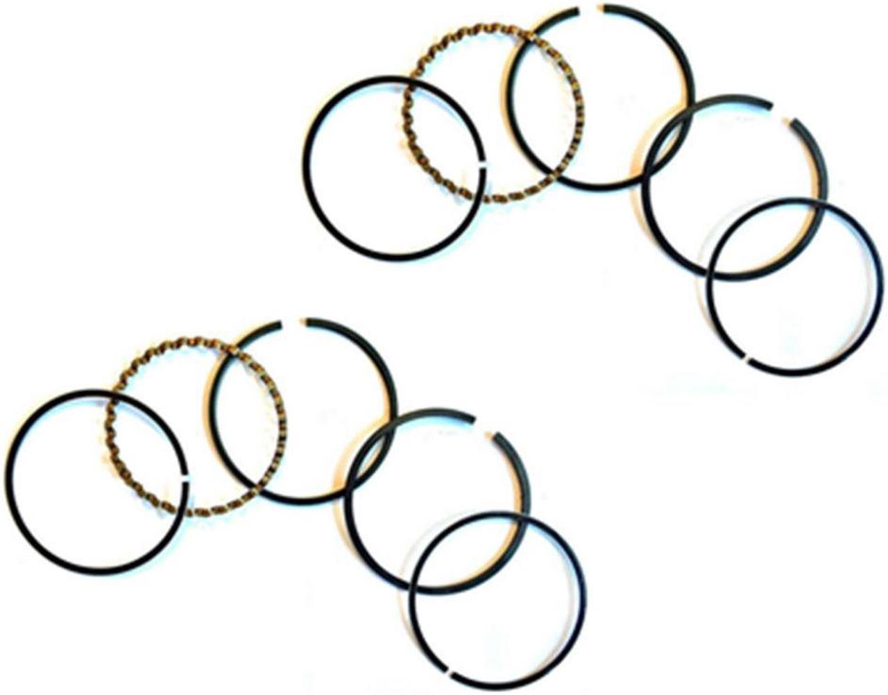 Acaigel 2 Sets Piston Rings Replaces 24-108-14-S, 2410814S, CH25, CV25 1.5MM Thickness